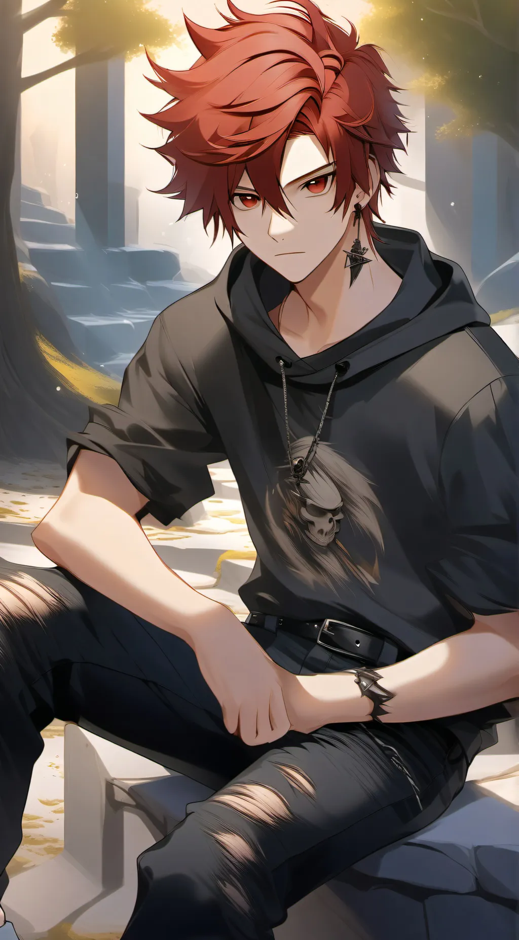 ai character: Ejirou Kirishima🦈 background