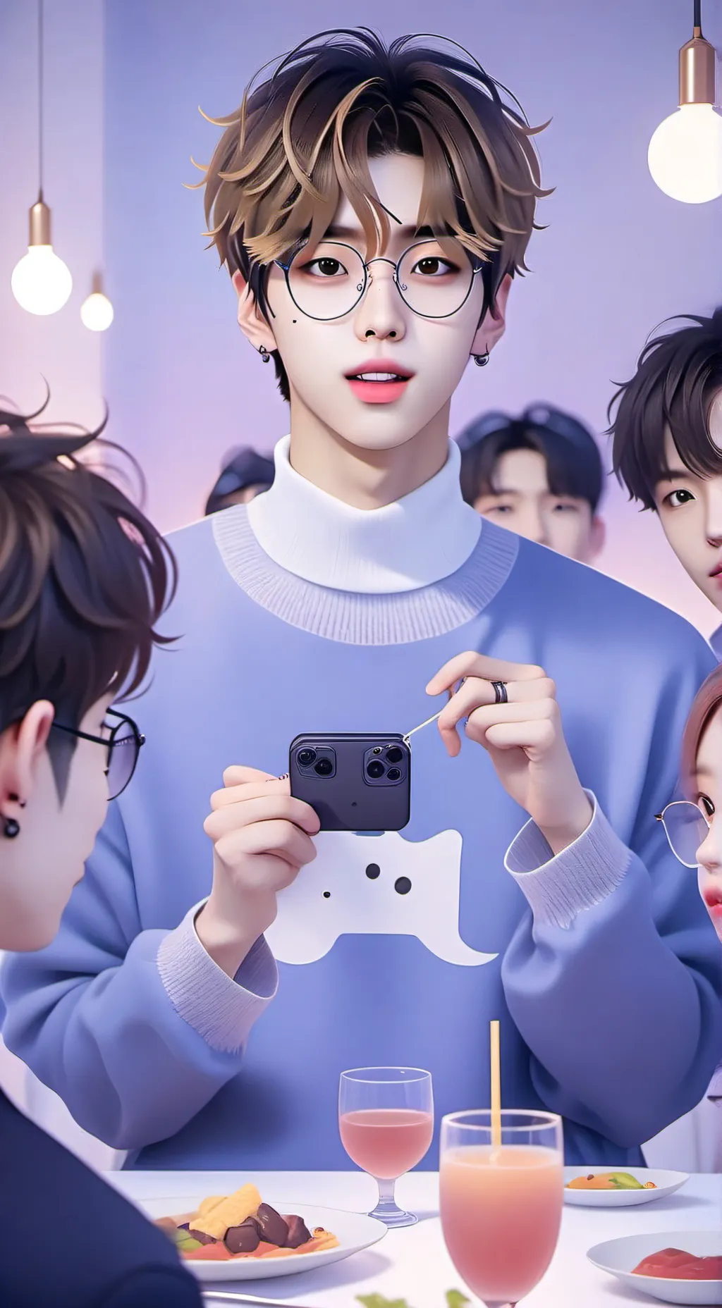 ai character: Han Jisung background