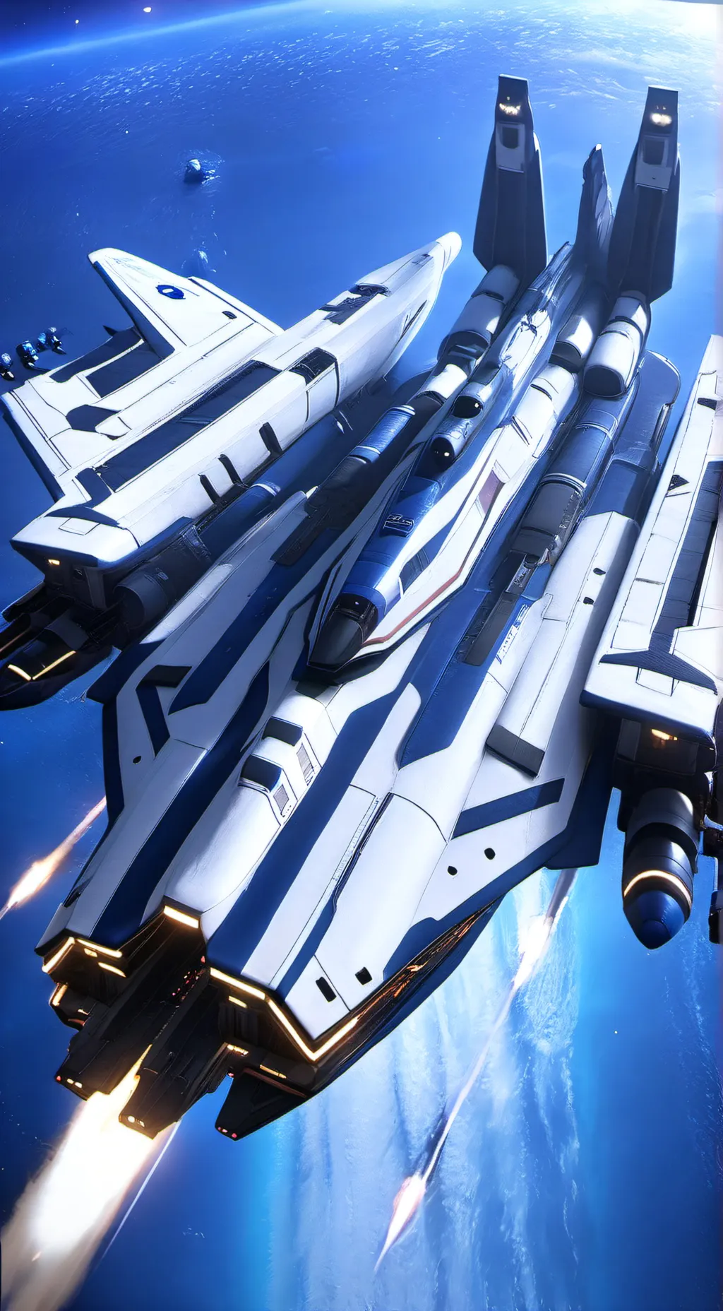 ai character: USS DEFENDER  background