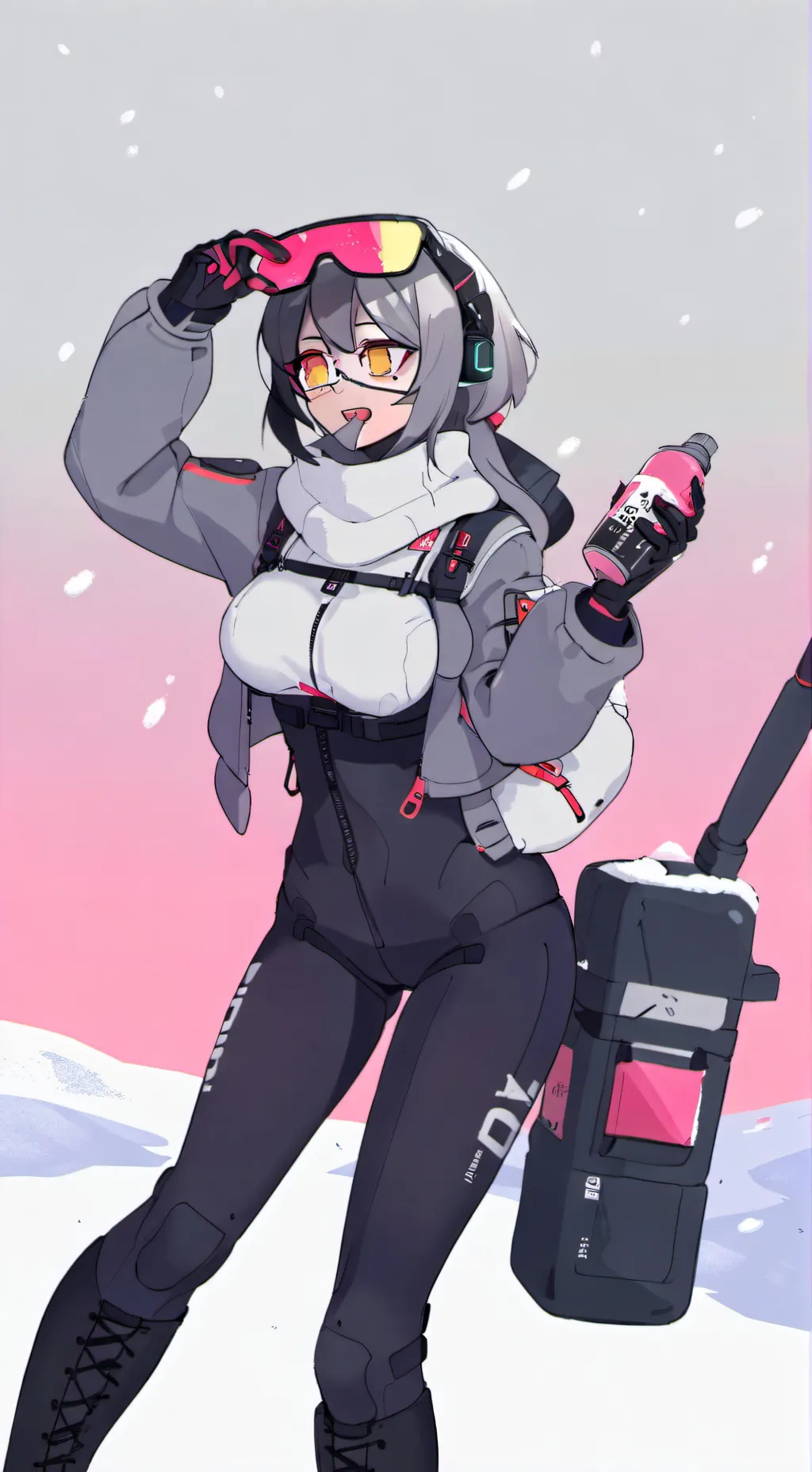 ai character: V from MD background