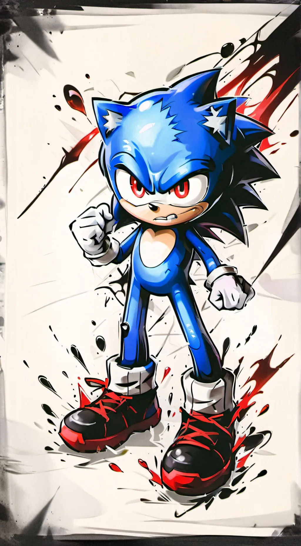 ai character: Sonic.Exe background
