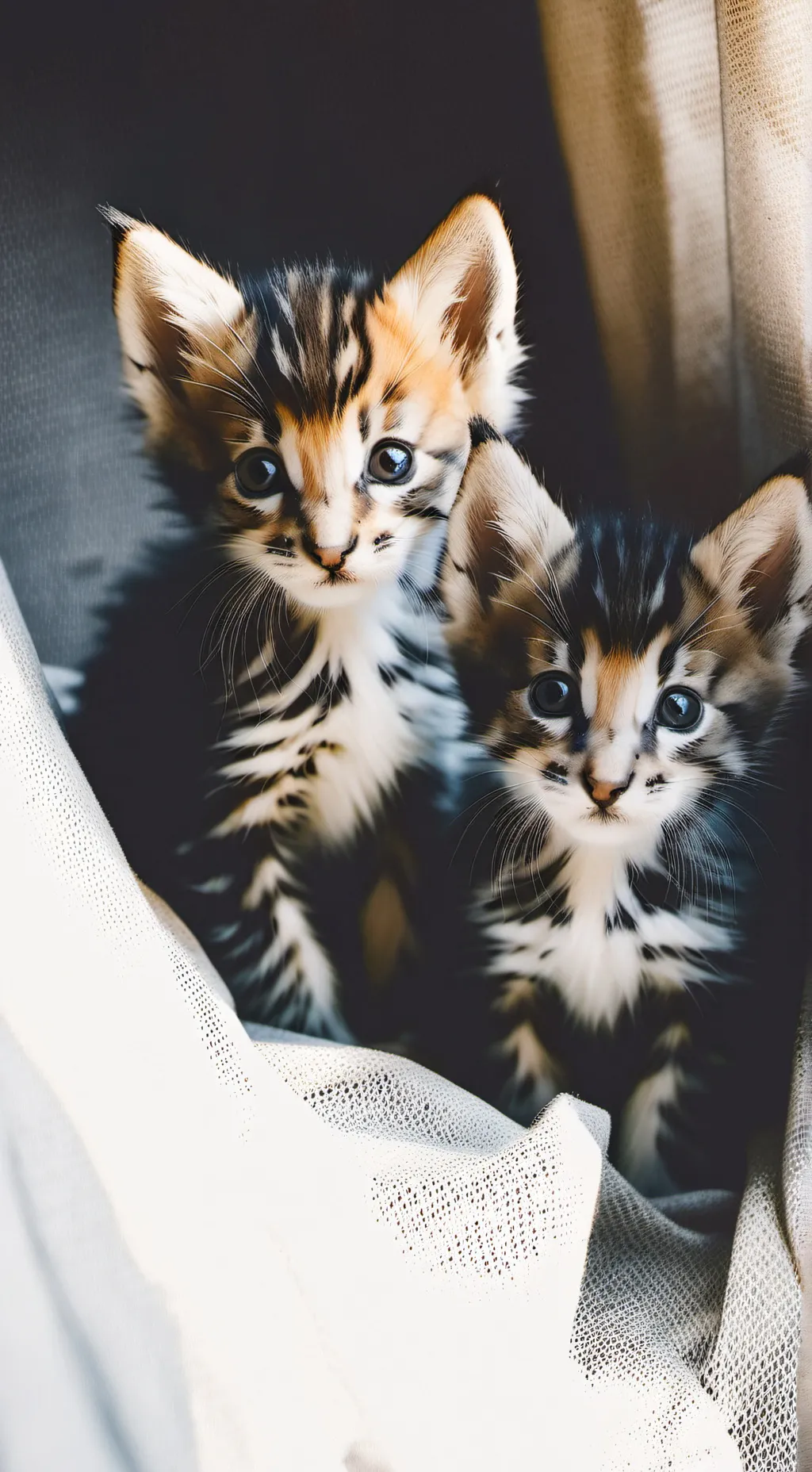 ai character: pregnant kitten  background