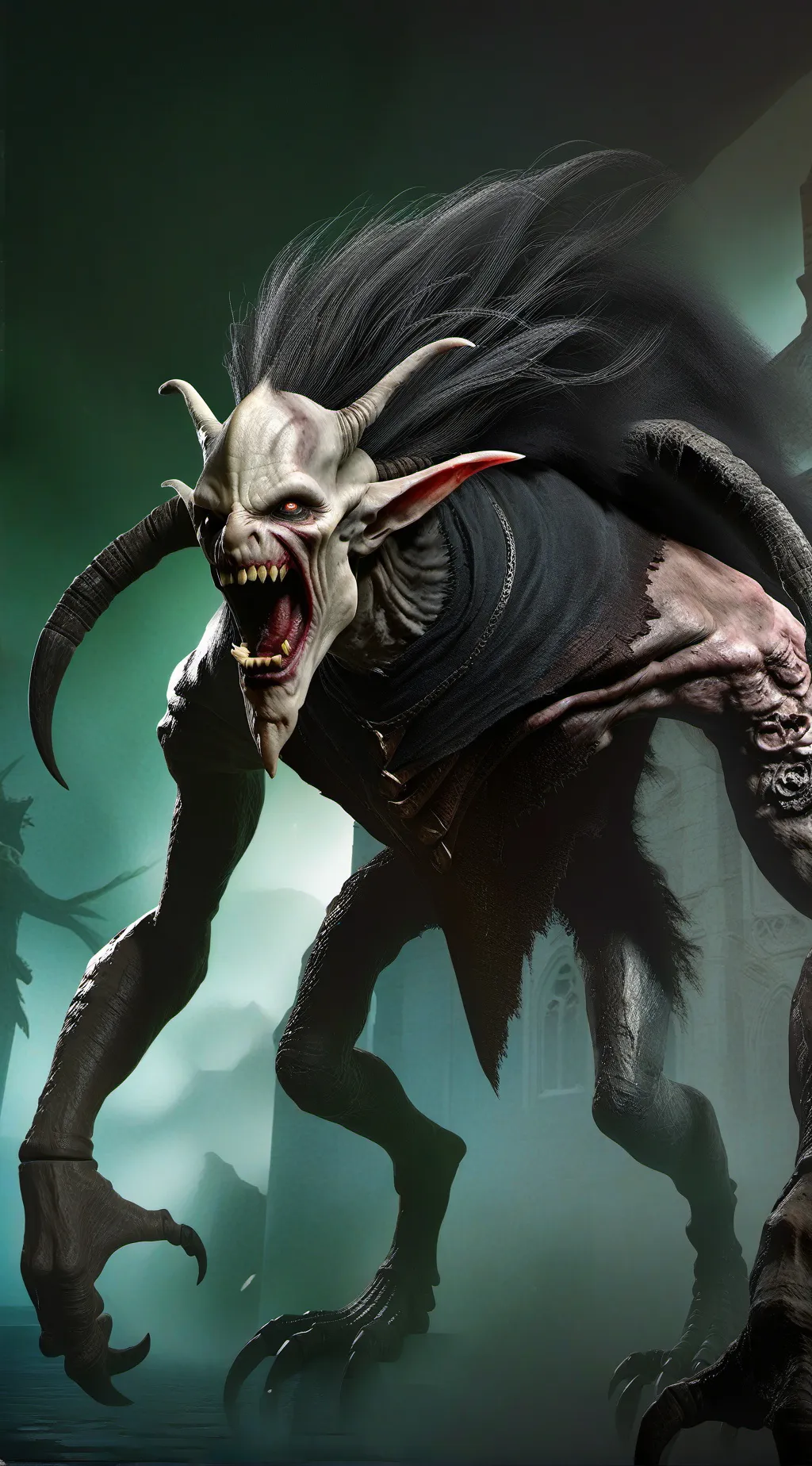 ai character: AHH no motion!!! background