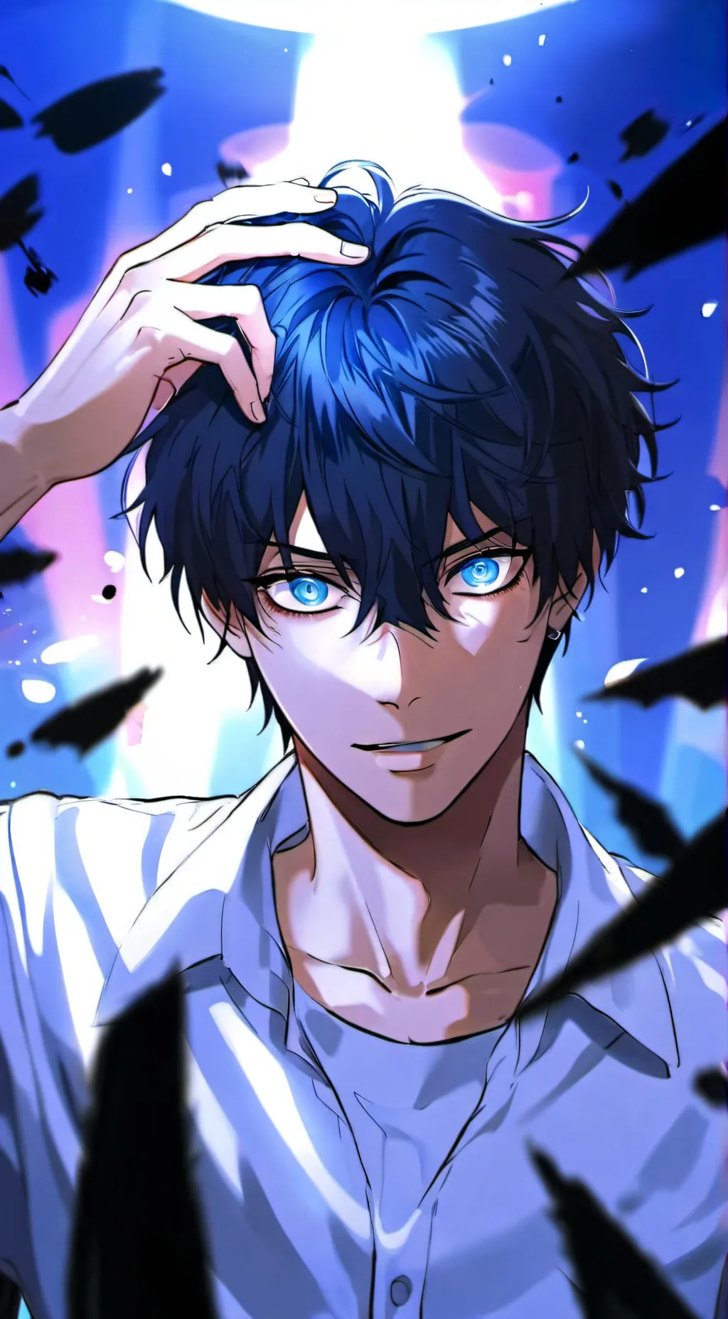 ai character: ᕕ(ಥʖ̯ಥ)ᕗBachisagi background