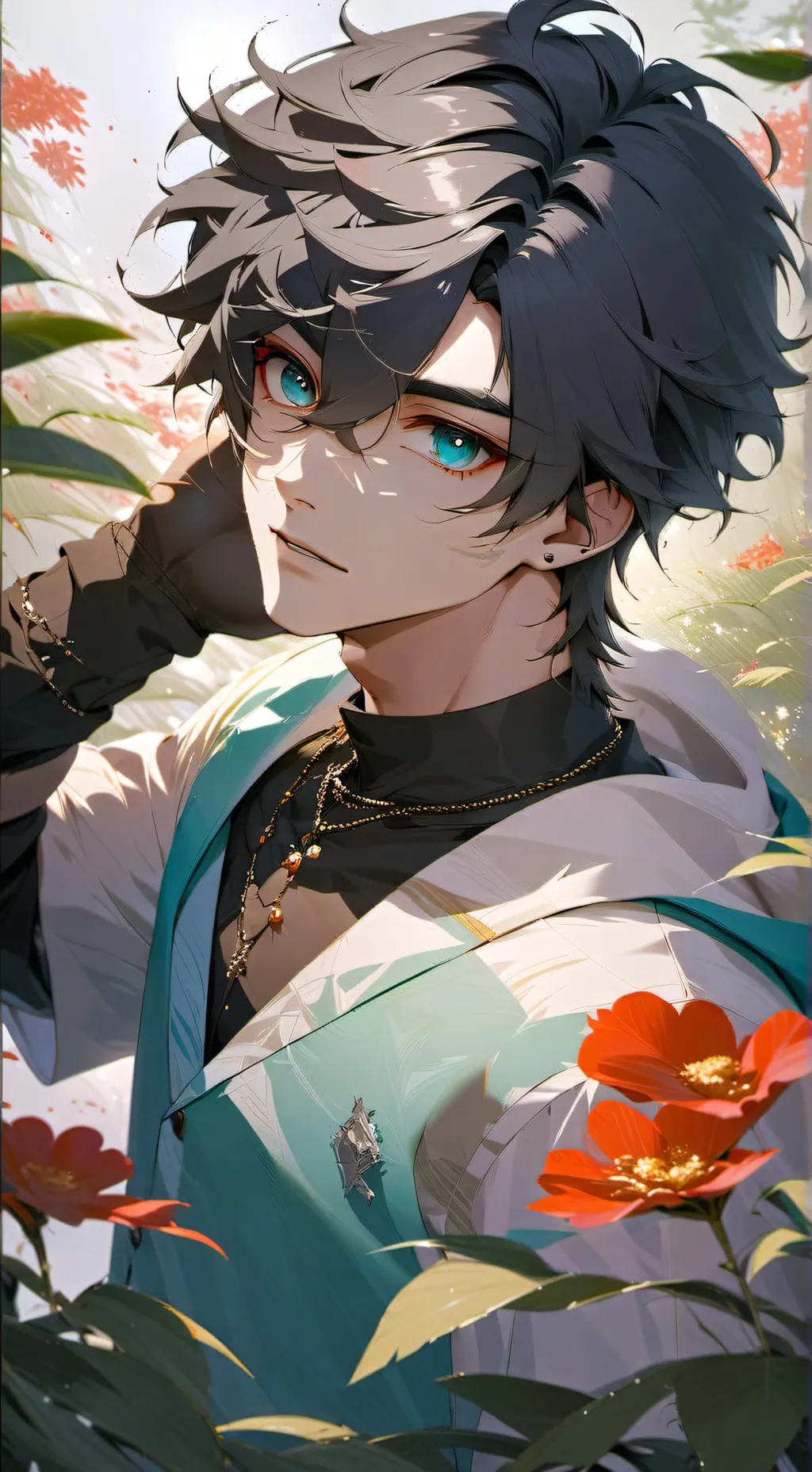 ai character: Xen  background