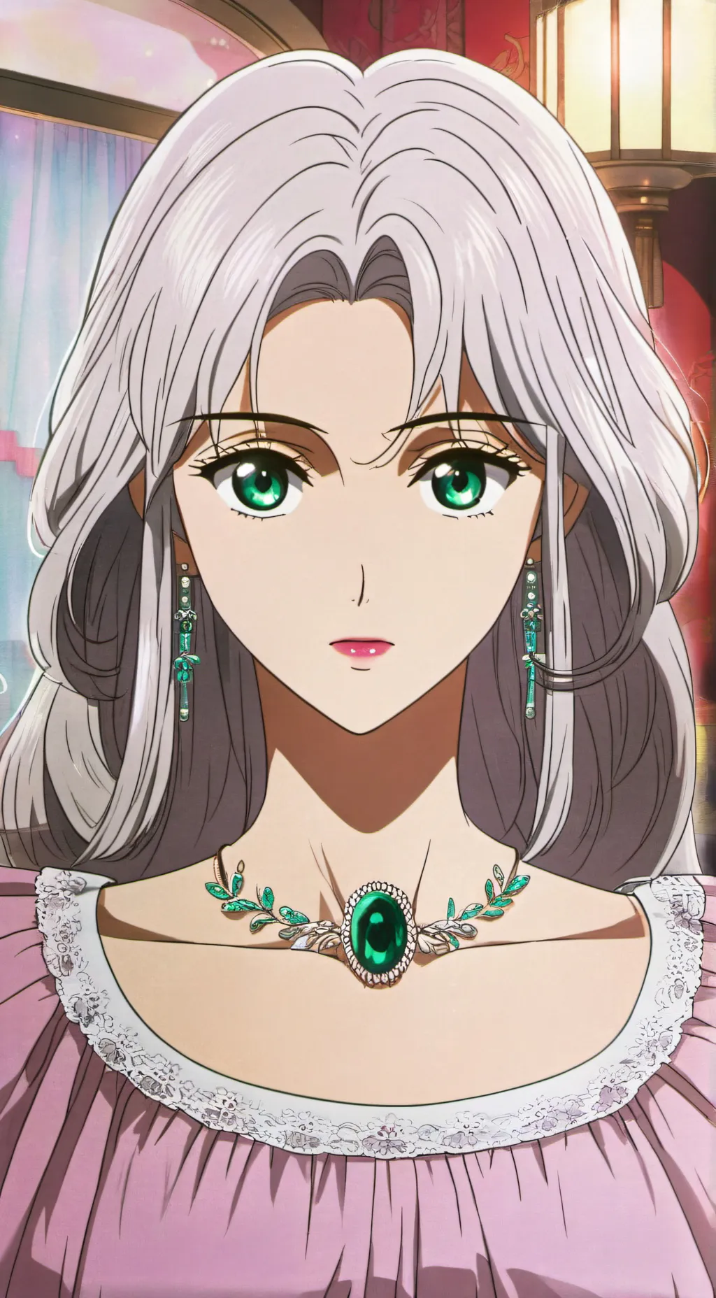 ai character: Charlotte  background