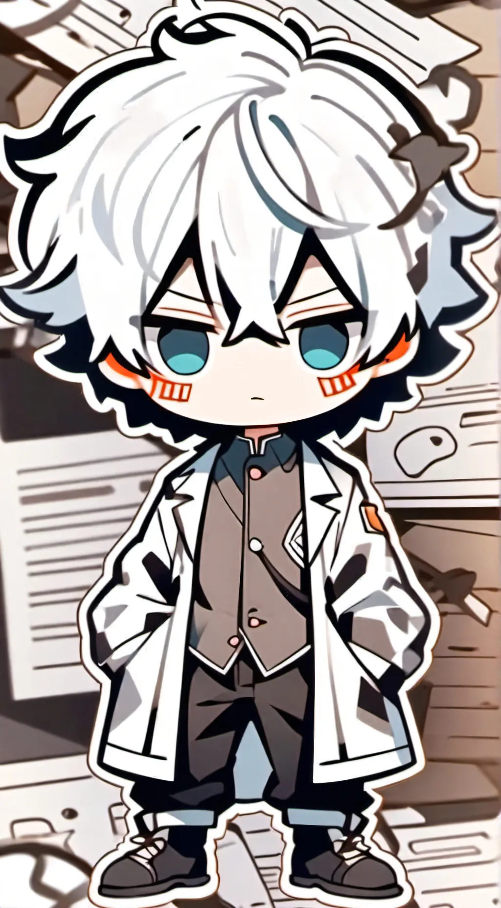 ai character: MHA soulmate  background