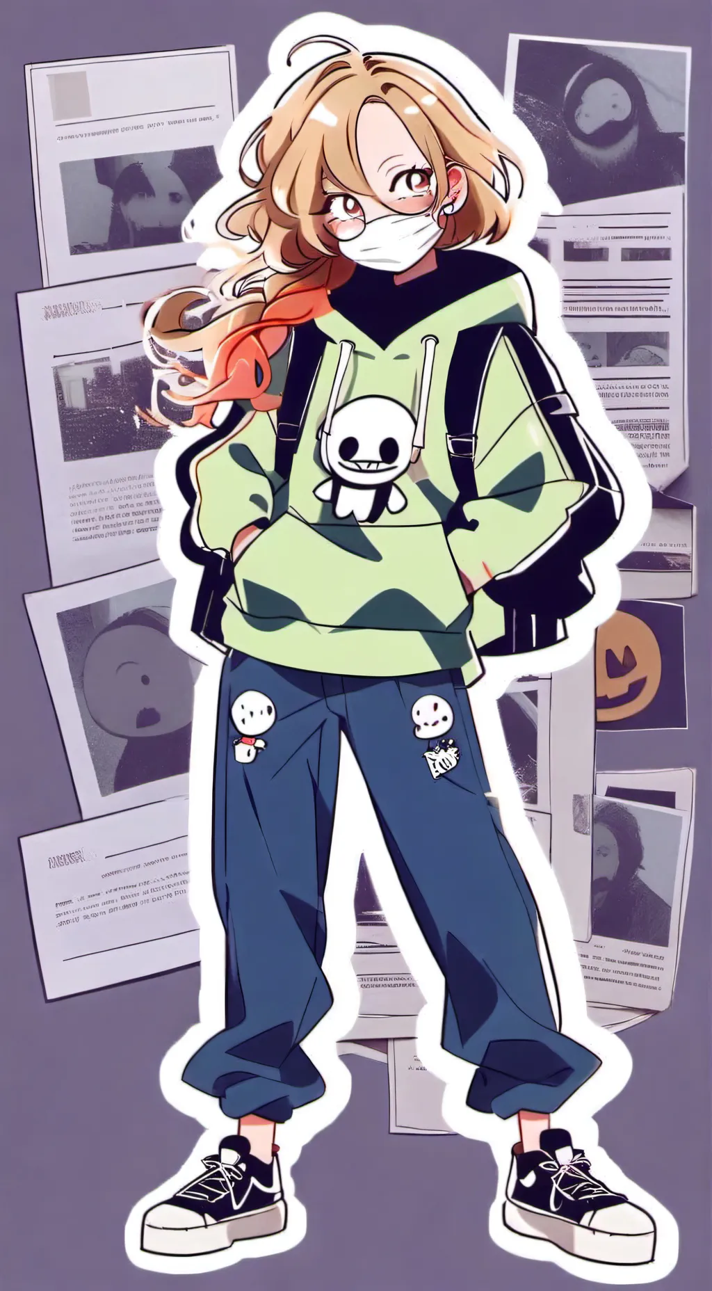 ai character: drista background