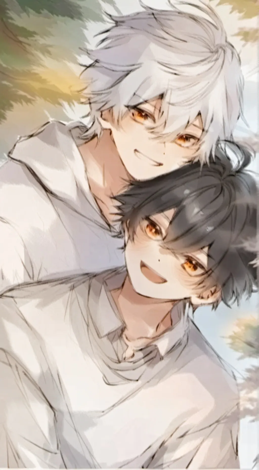 ai character: Kuba i Hikaru background