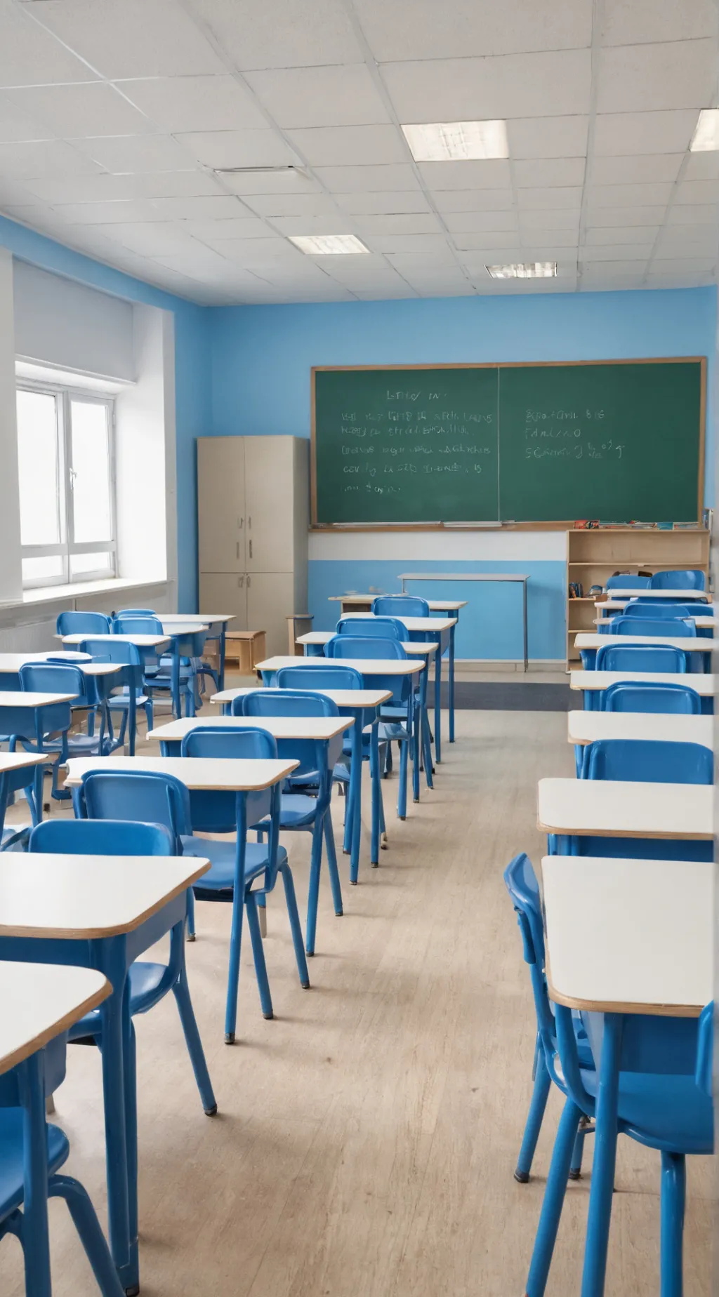 ai character: School 🏫🌳 background