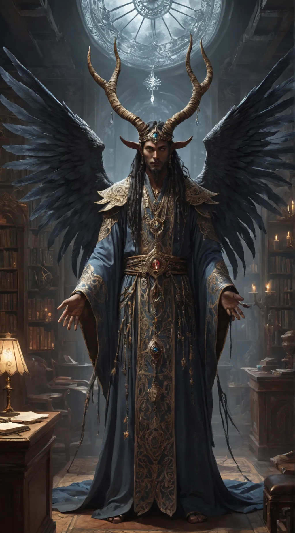 ai character: Lucien background