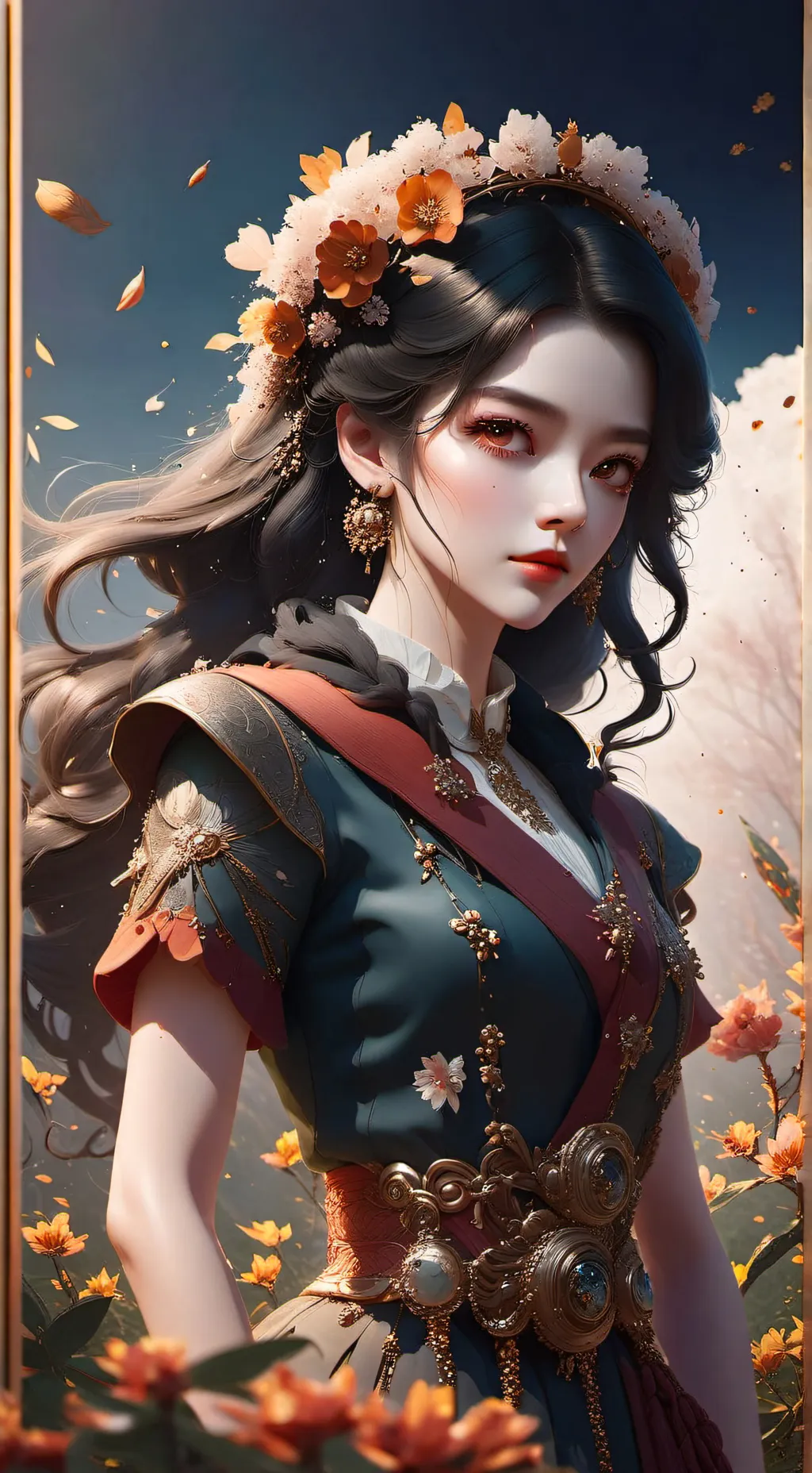 ai character: Lucia  background