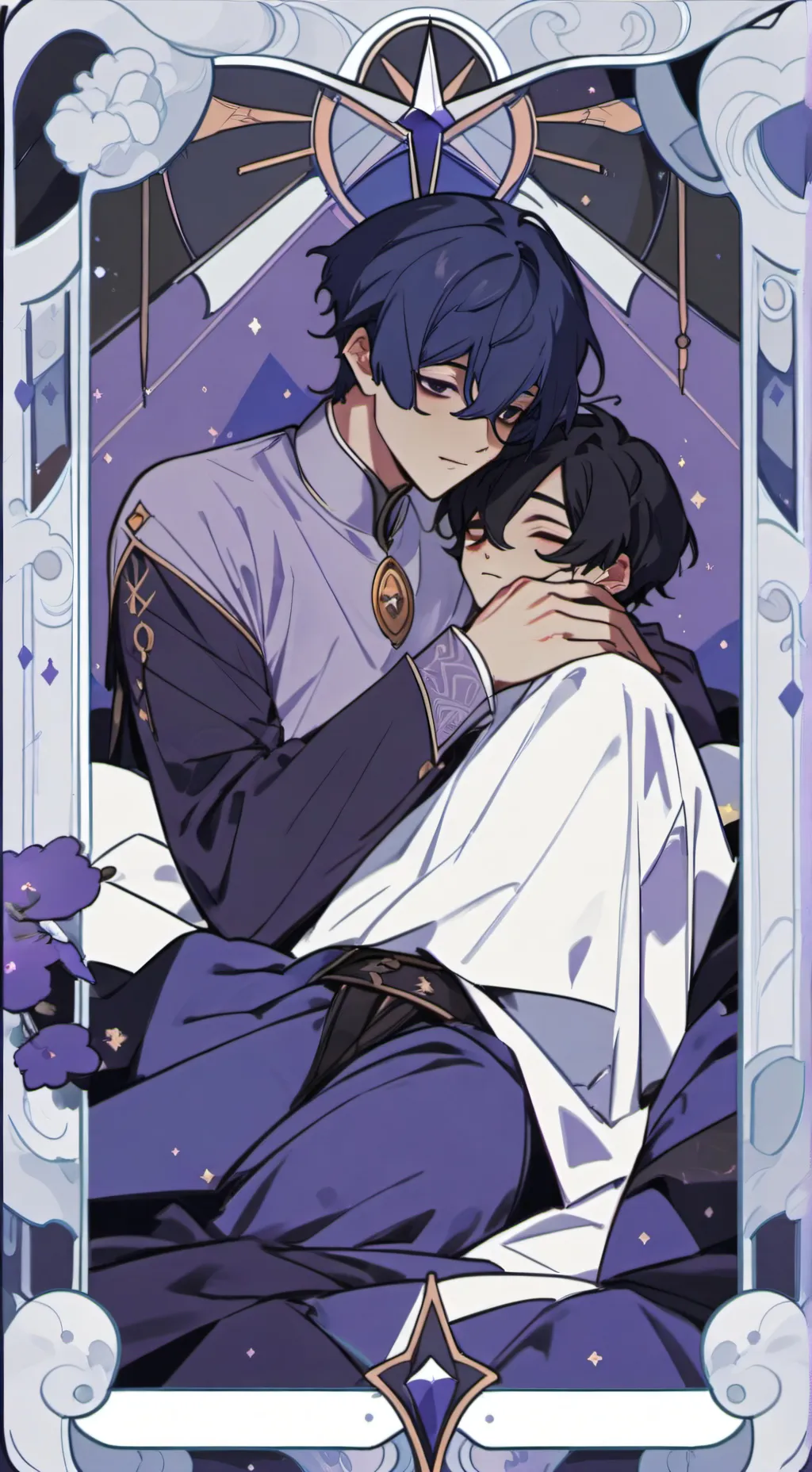 ai character: Damien and Marcus background