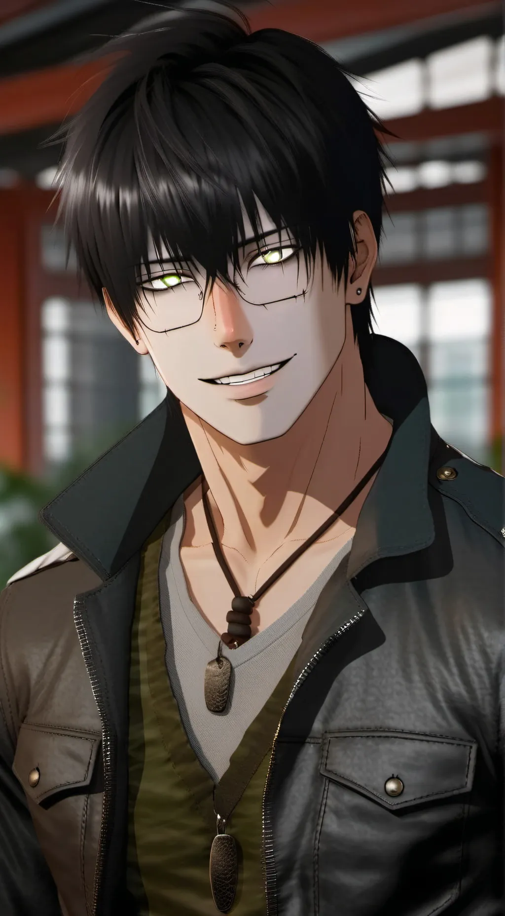 ai character: freaky toji background