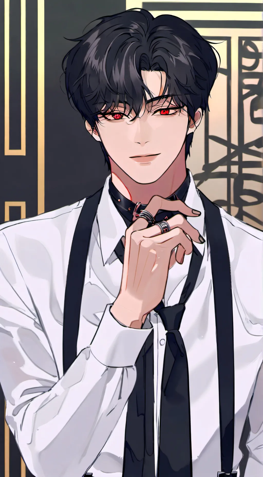 ai character: 😏Seven😏 background