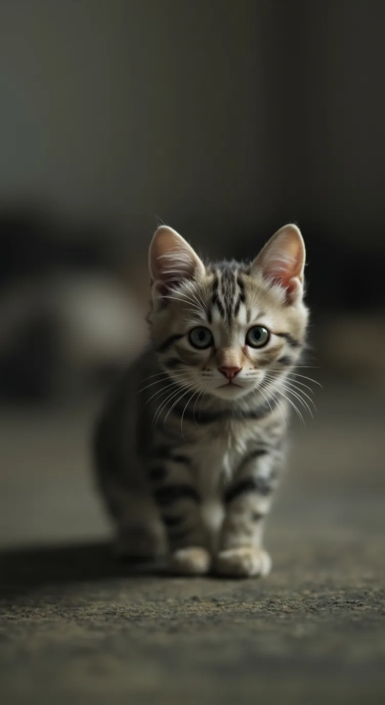 ai character: lost Kitty background