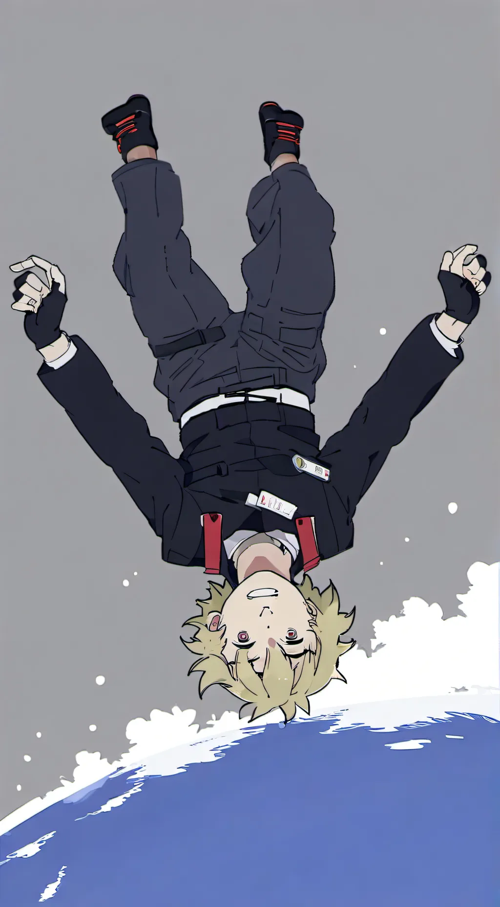 ai character: Bakugo  background