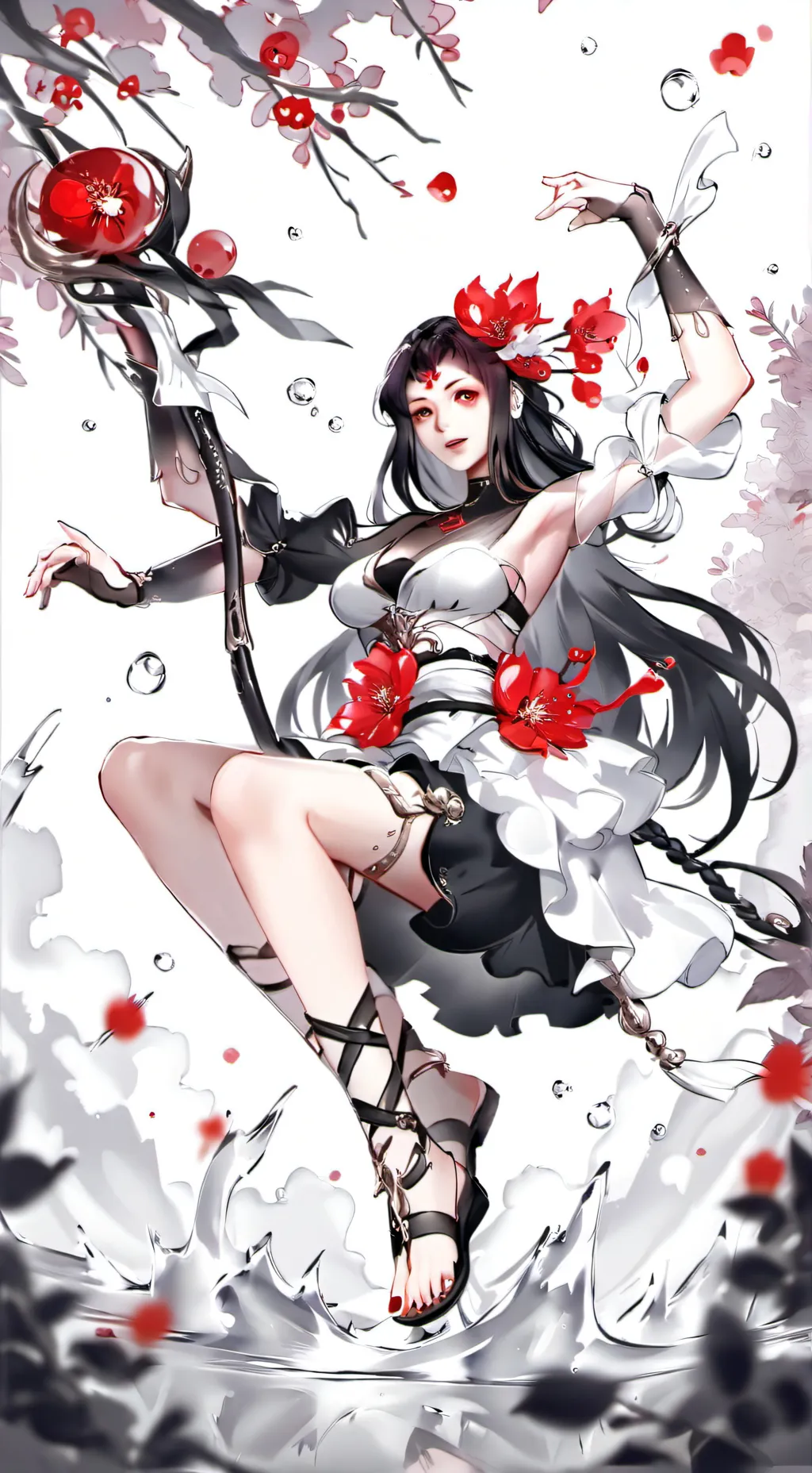 ai character: mha te odia  background