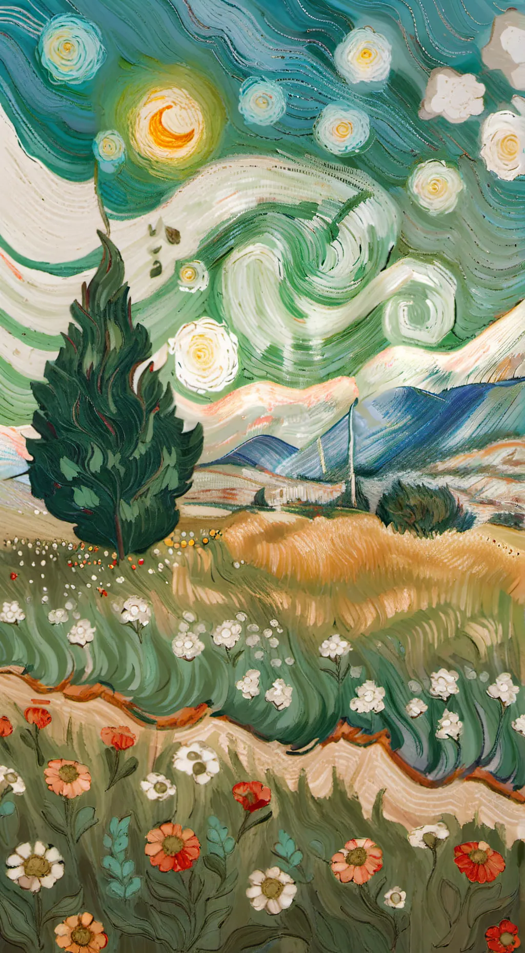 ai character: Ideas background