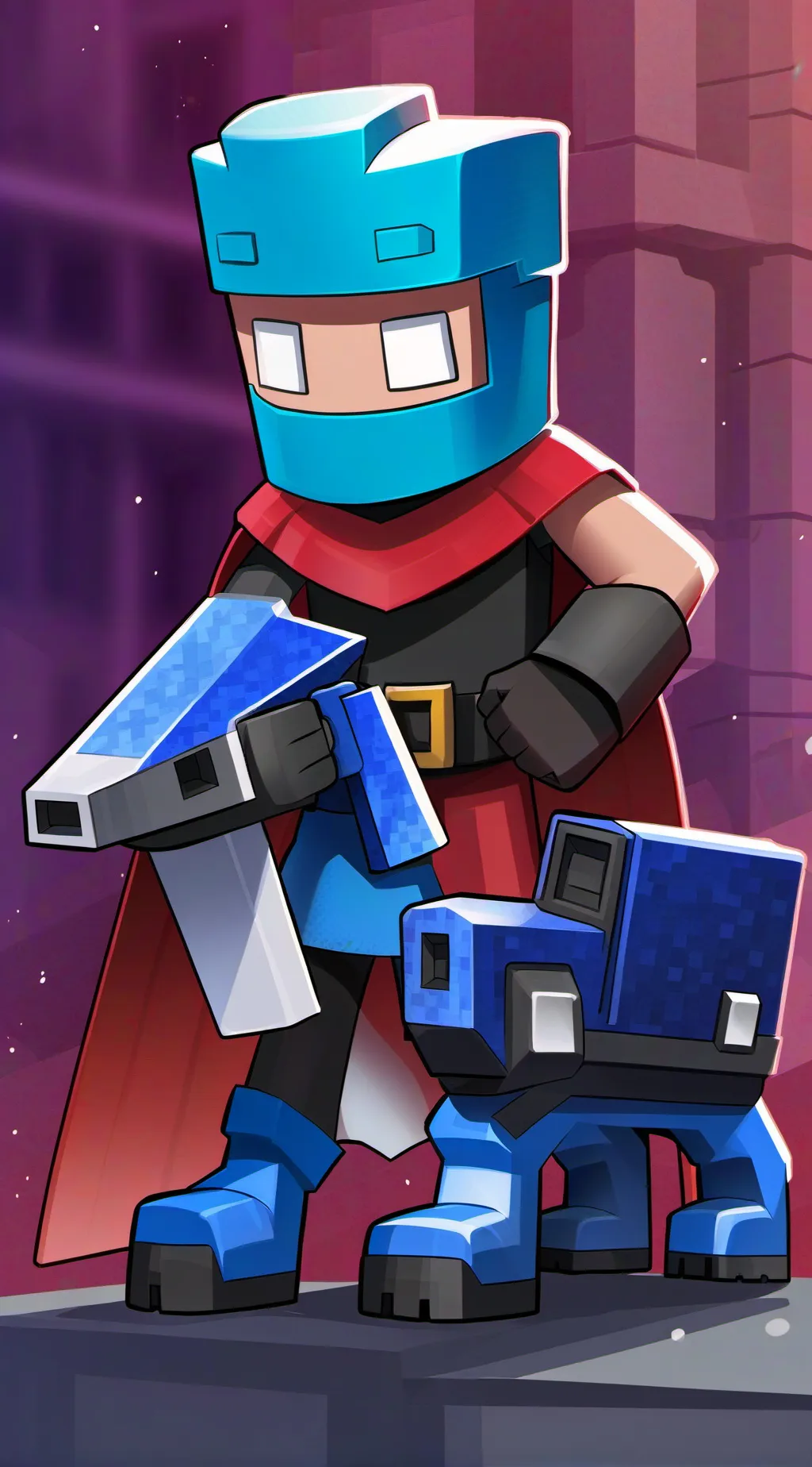 ai character: Bat background