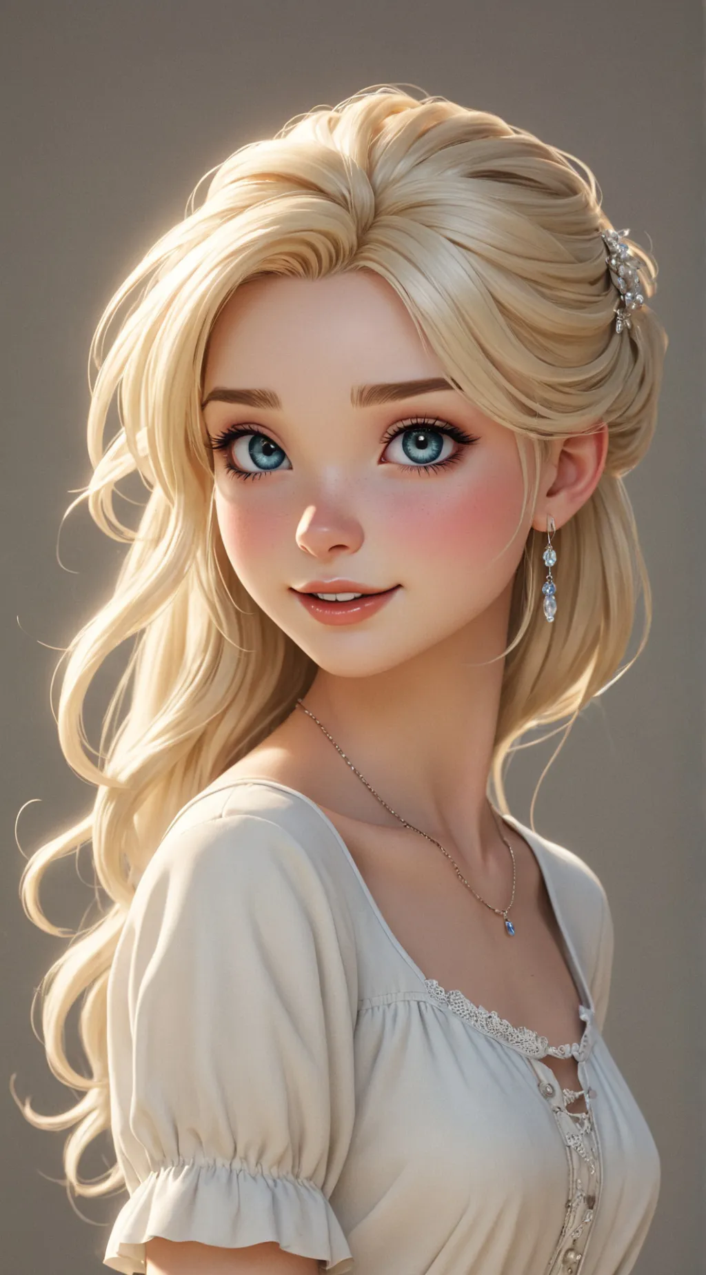 ai character: Lily  background