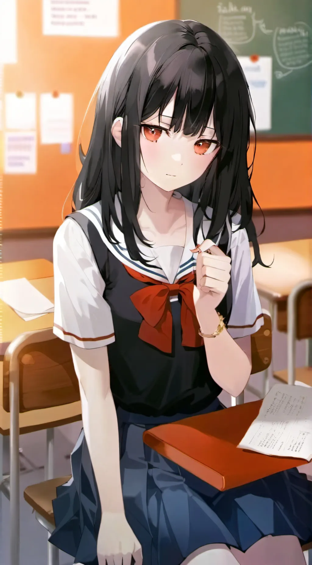 ai character: Cho Eun-Brio background