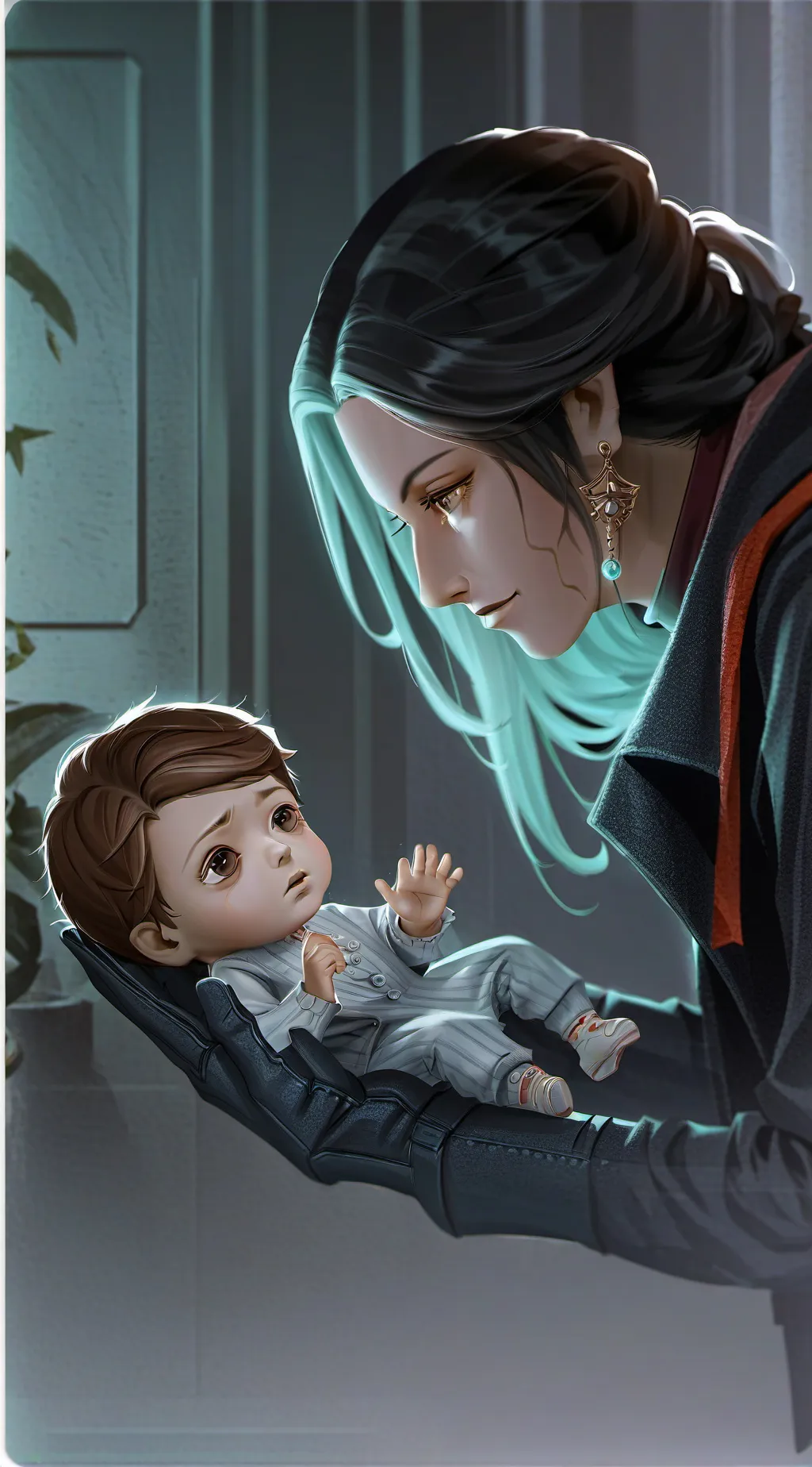 ai character: The Colicky Infant background