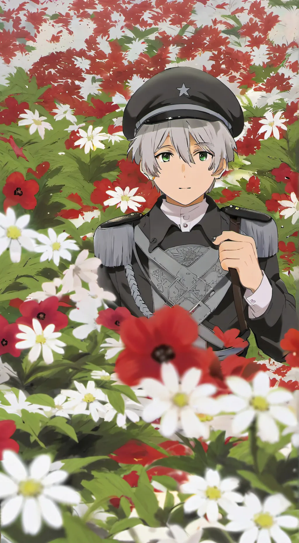 ai character: Commander  background