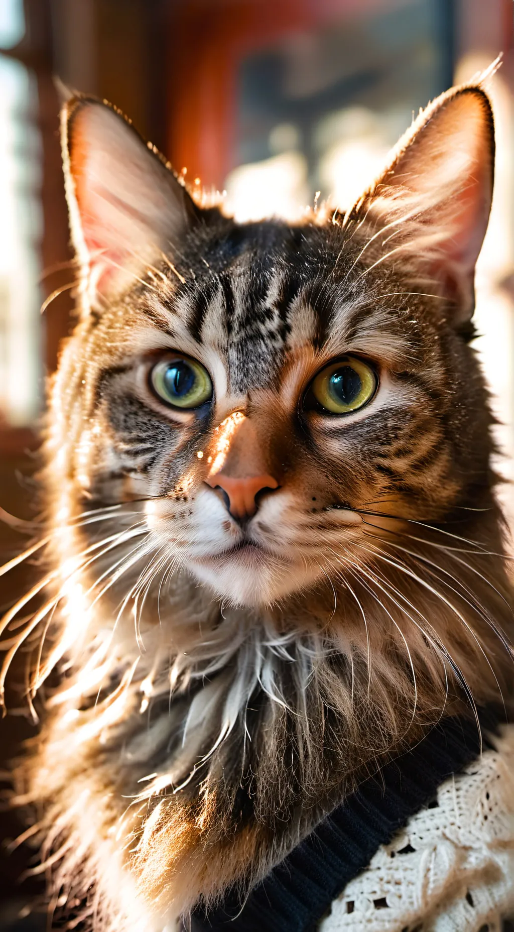 ai character: Whiskers background