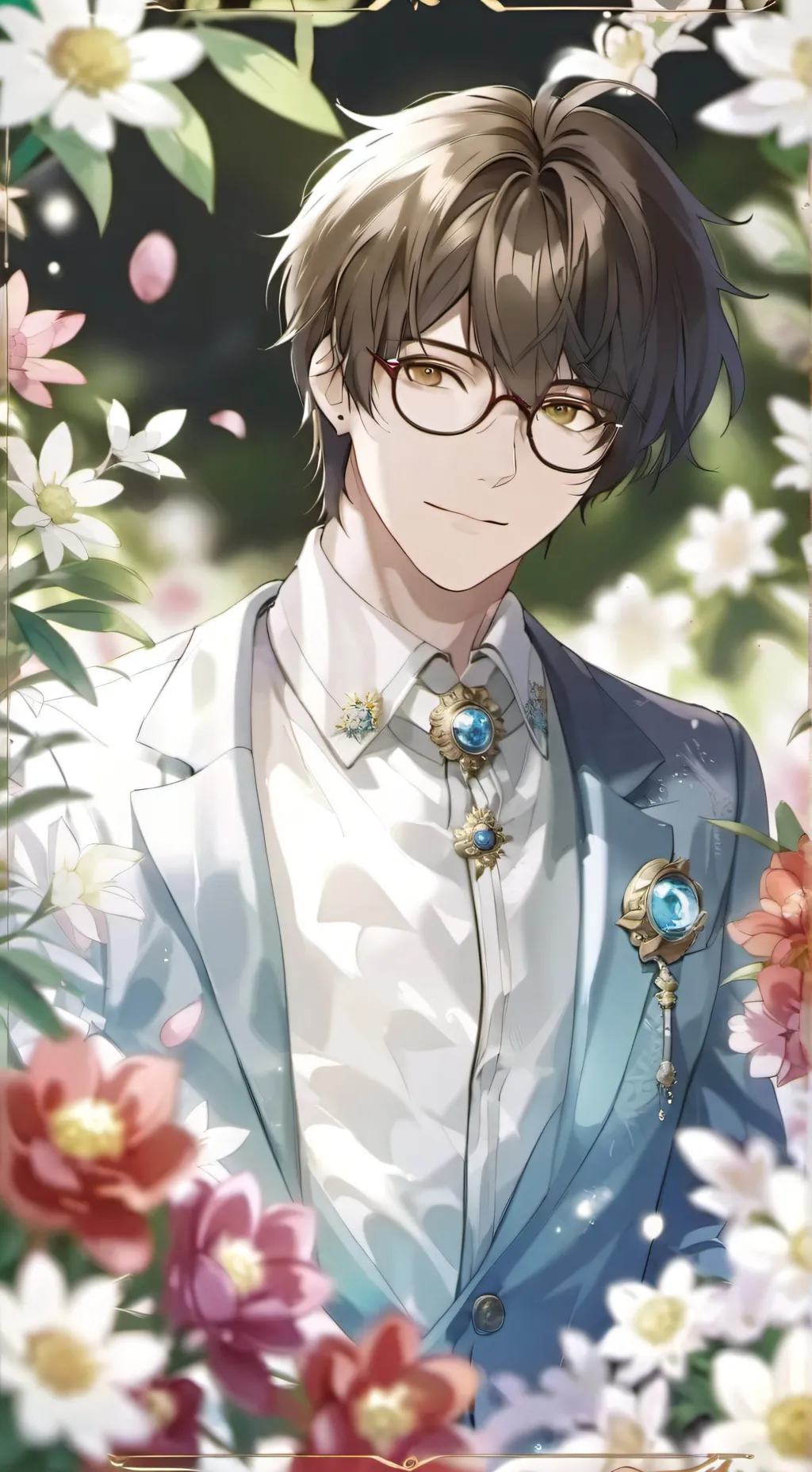 ai character: Secretly a prince? background