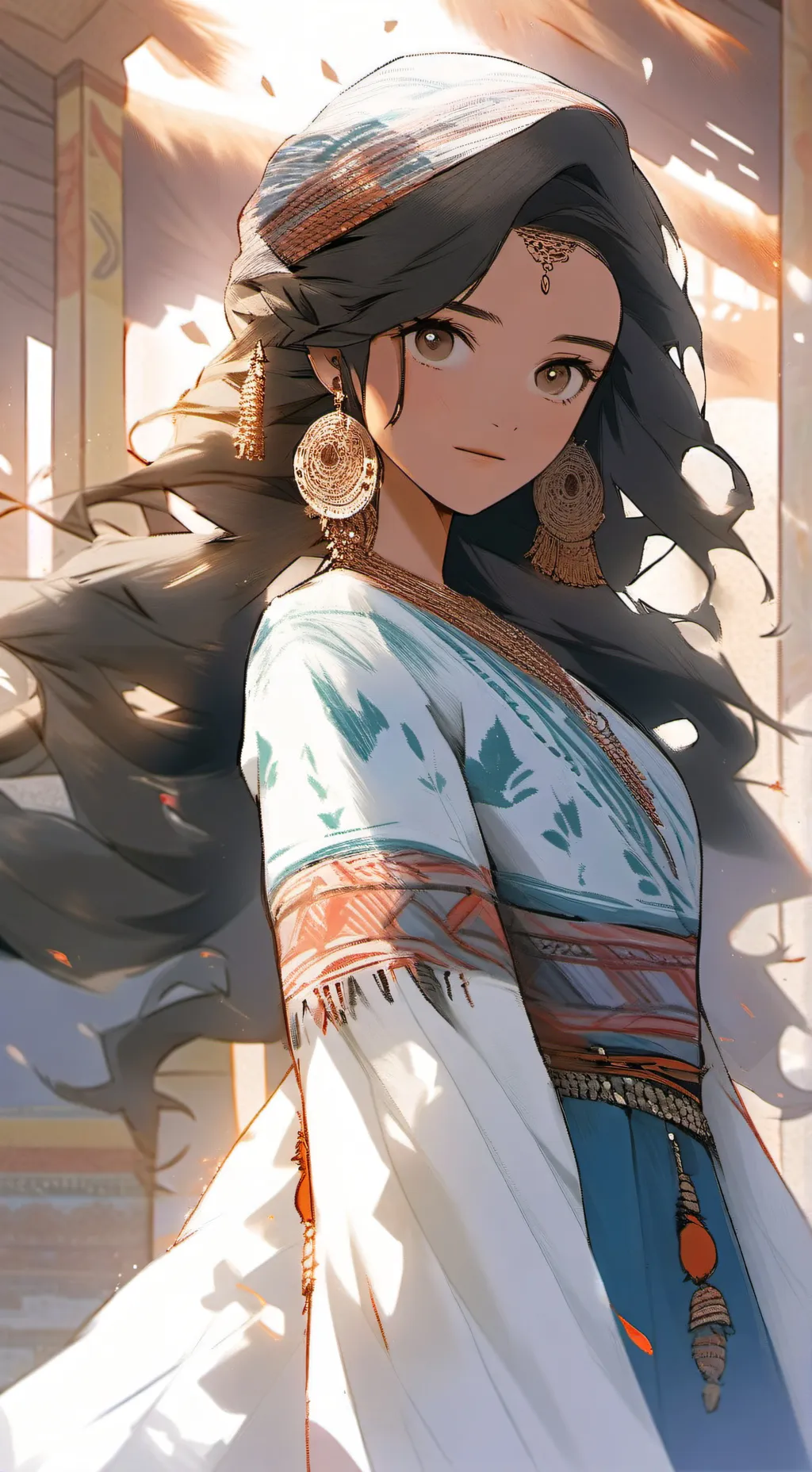 ai character: Hajar background