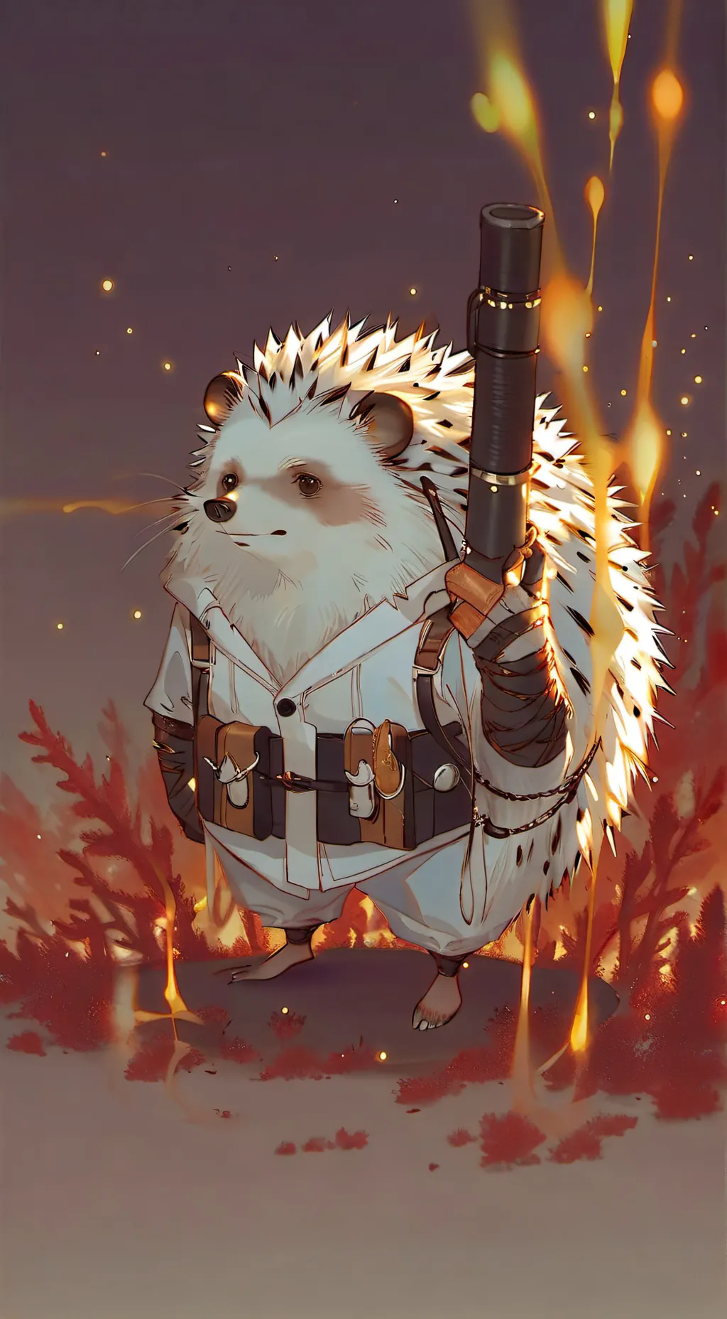 ai character: Tommy the hedgehog background