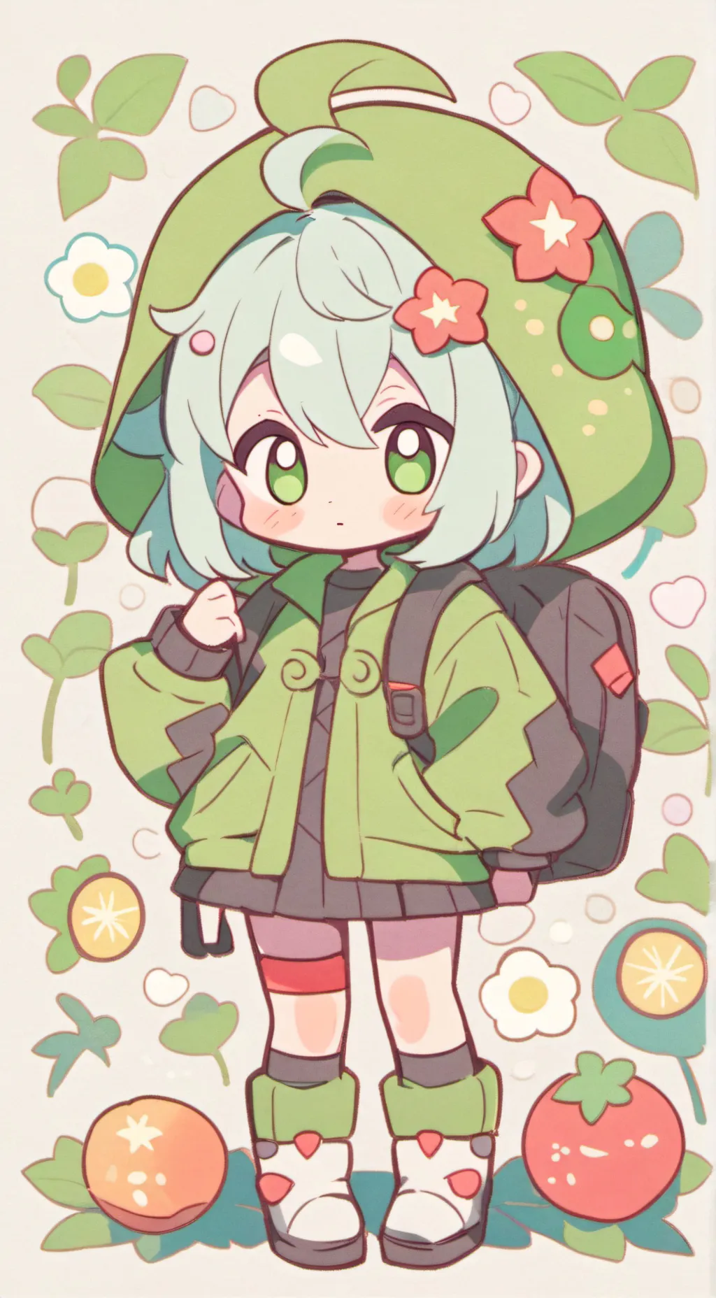 ai character: kotka background