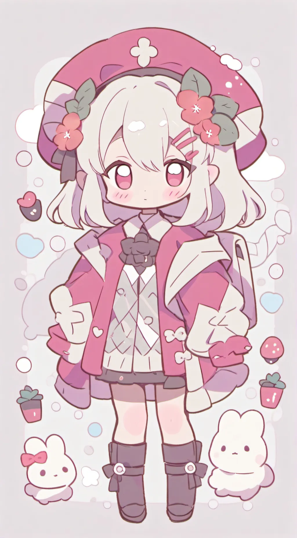 ai character: Feed me background