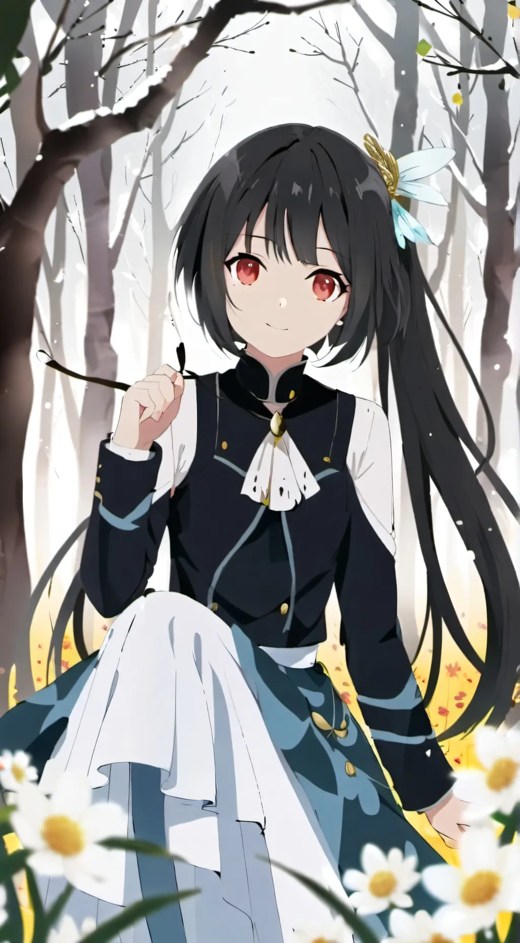 ai character: les harceuleuse  background