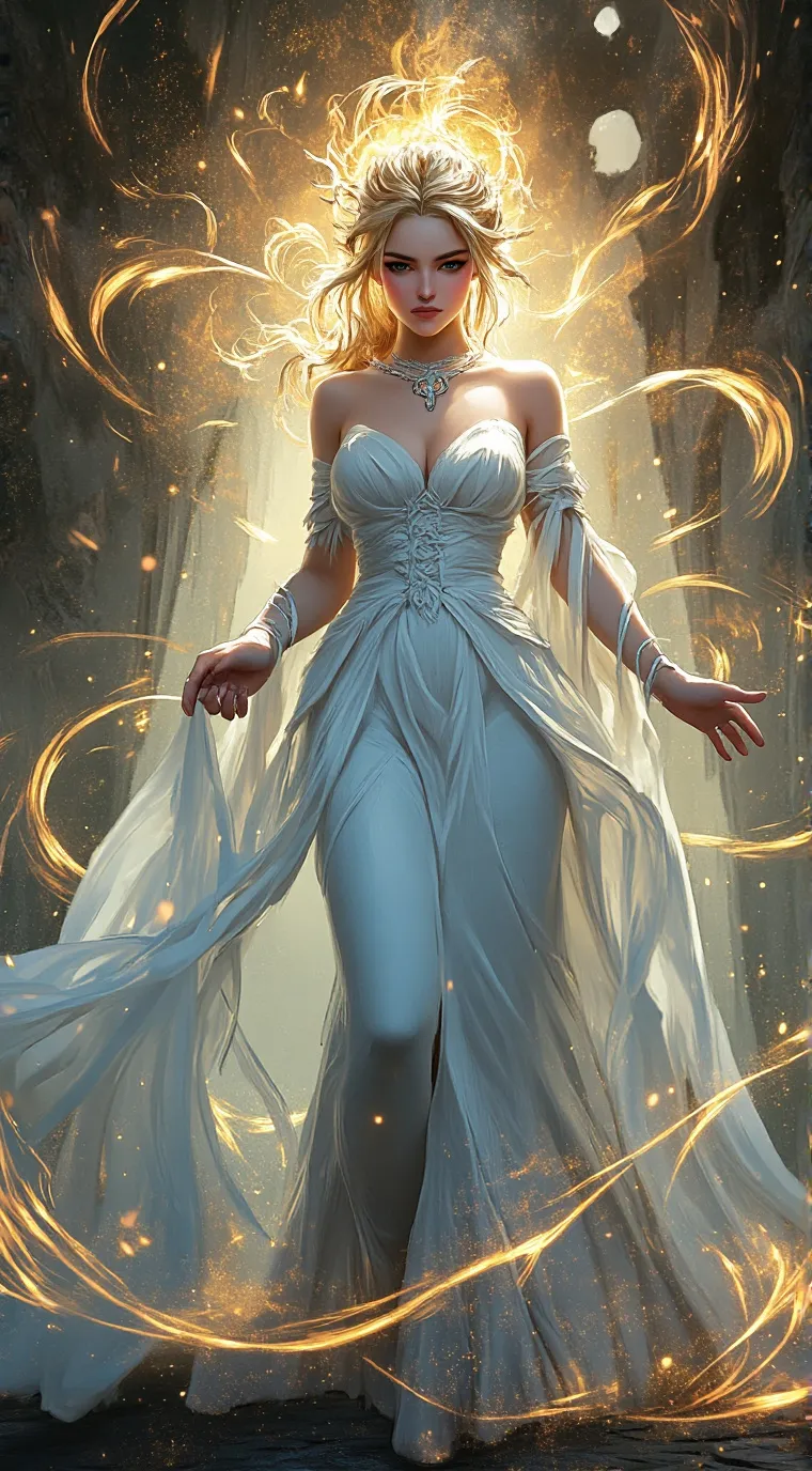 ai character: Santi  background