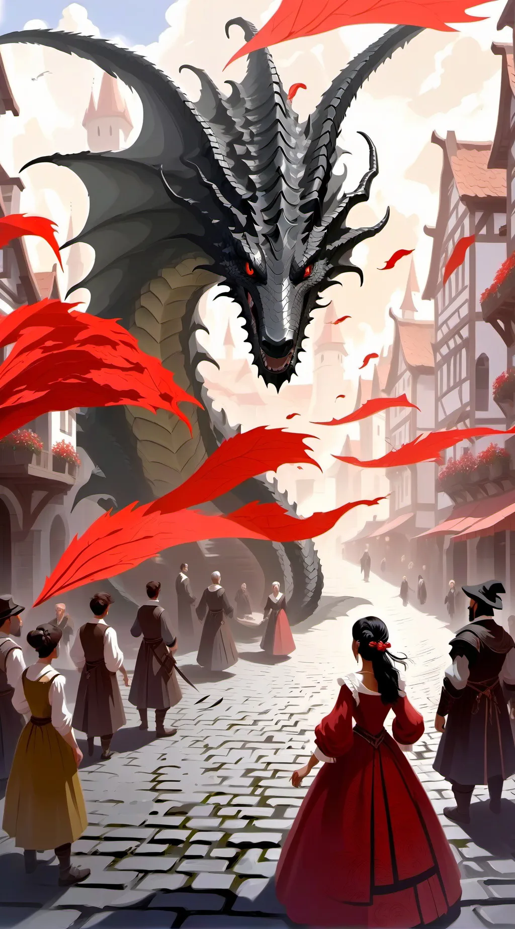 ai character: summer background