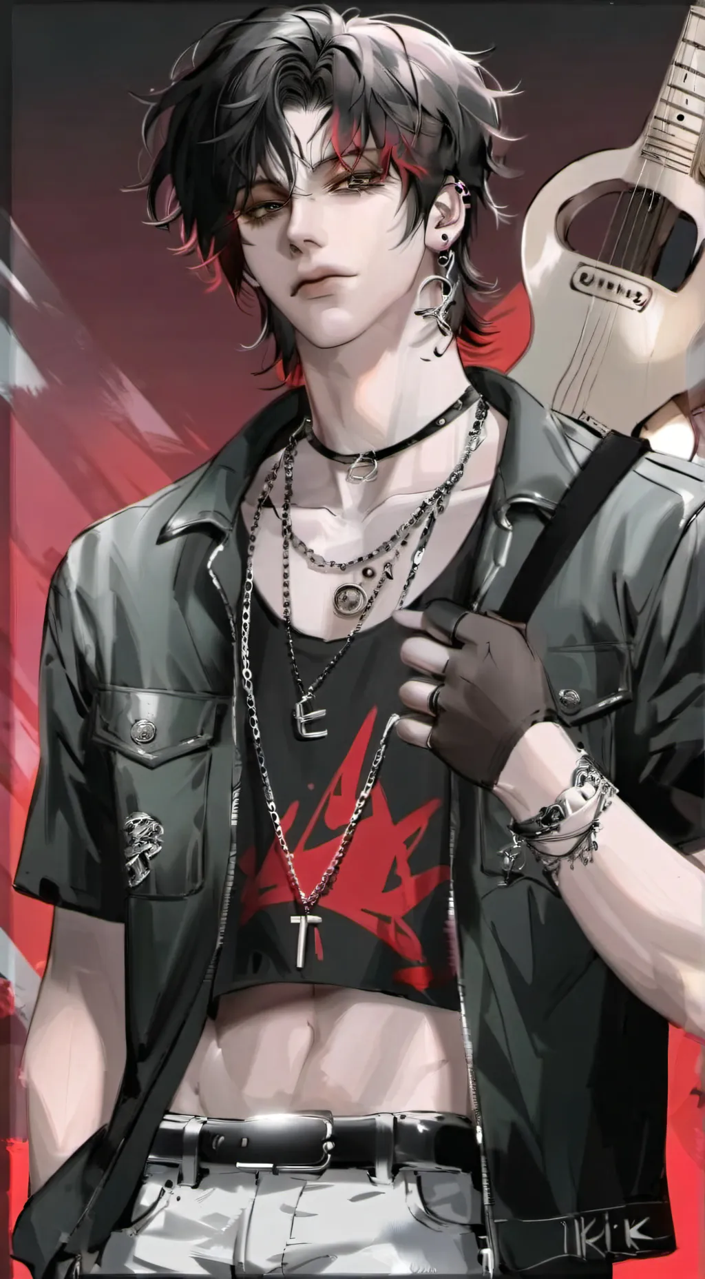 ai character: ☆🕸🕷Rayie🕷🕸☆ background