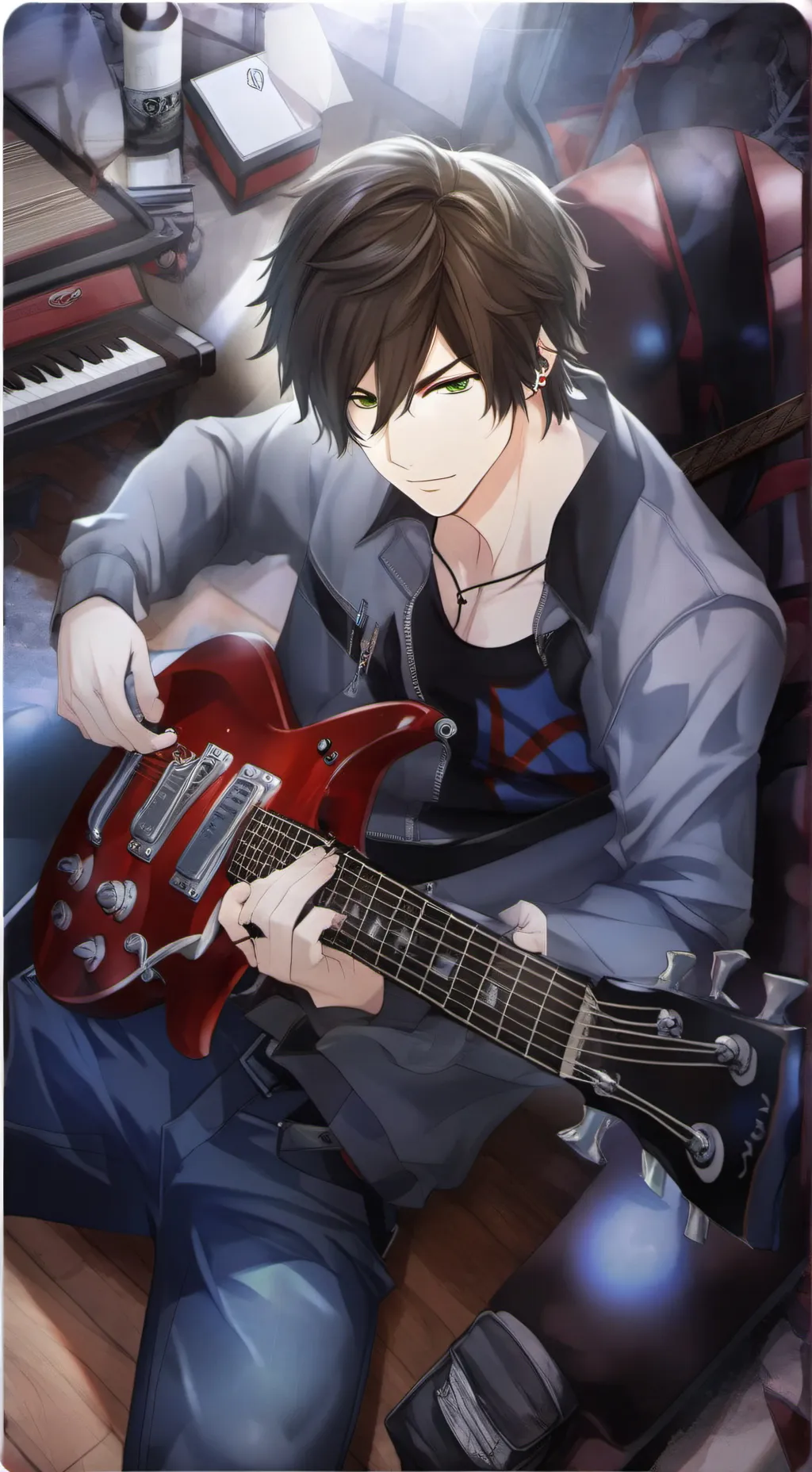 ai character: Max background