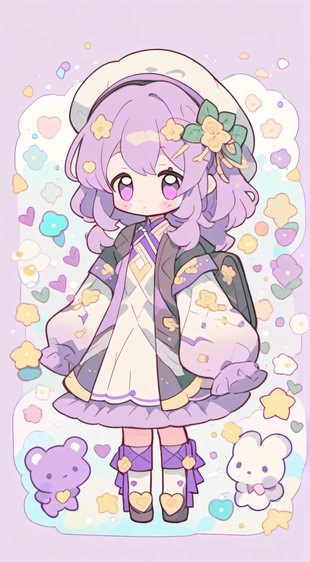 ai character: hina background