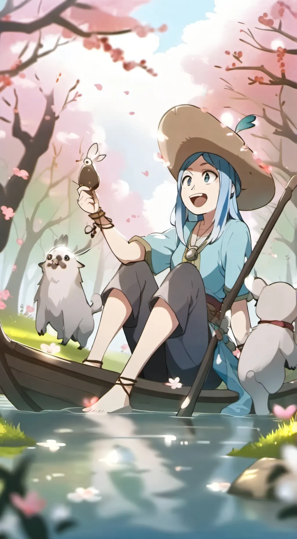 ai character: Tú VS Bakugo background