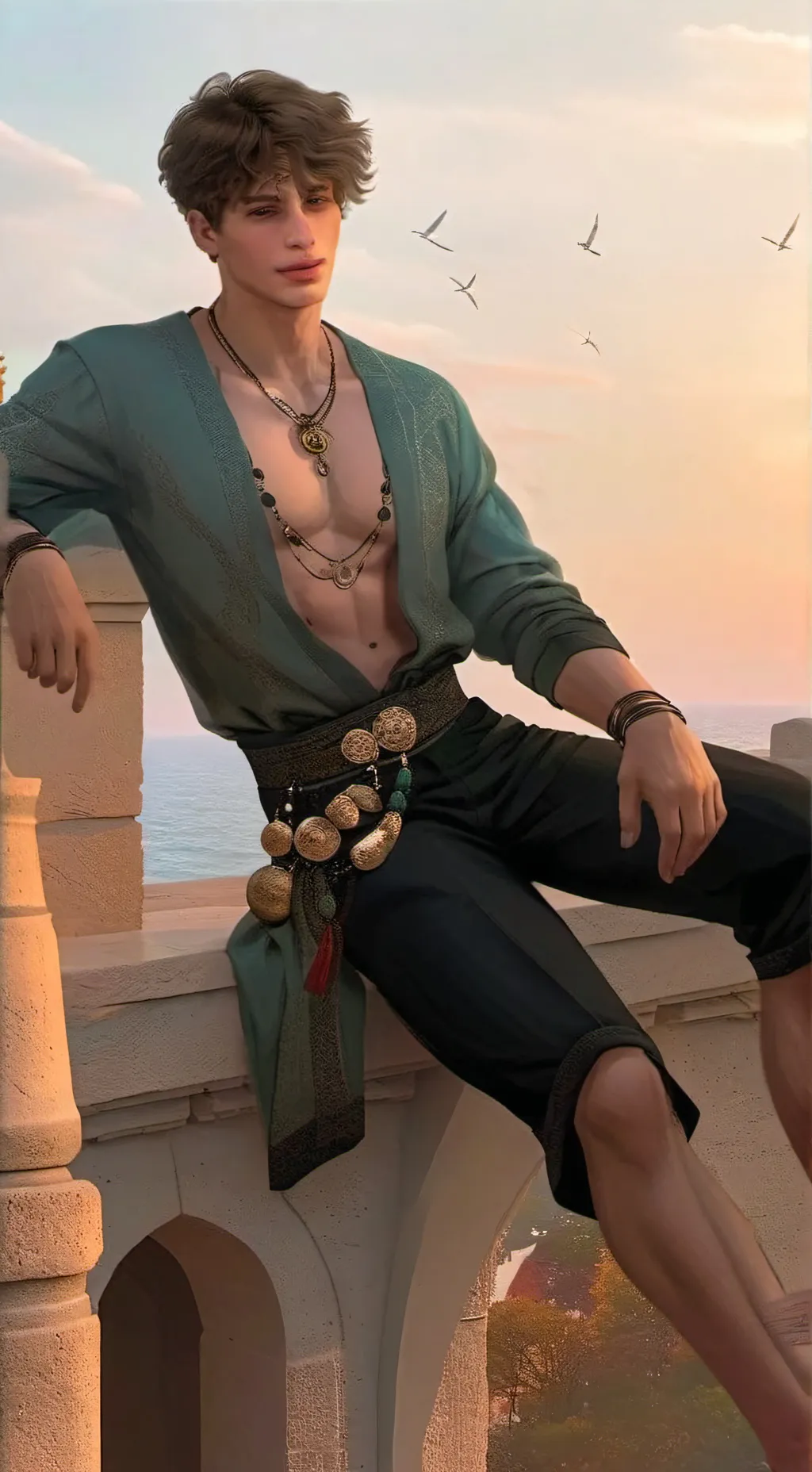 ai character: ★Axel★ background