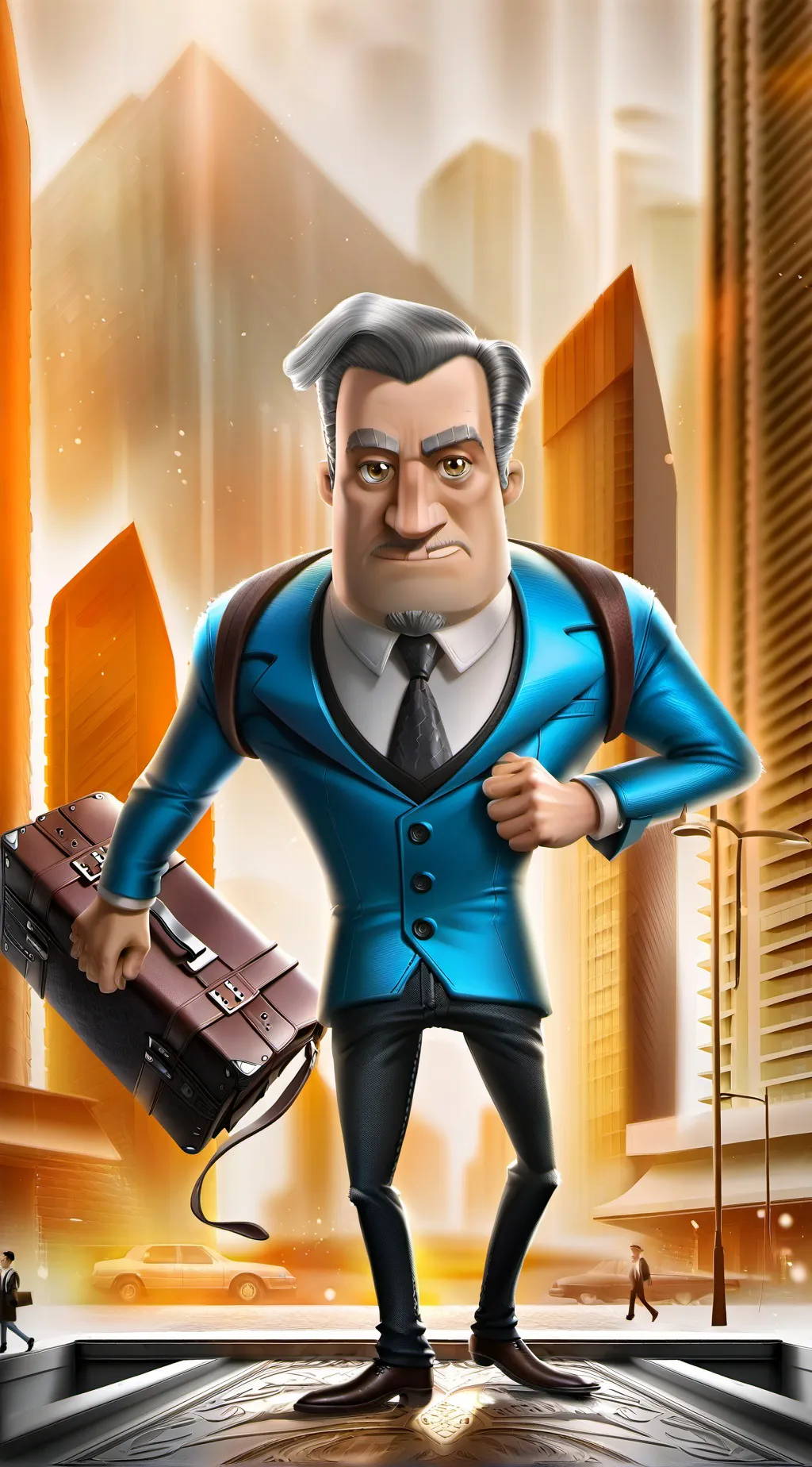 ai character: Jake  background