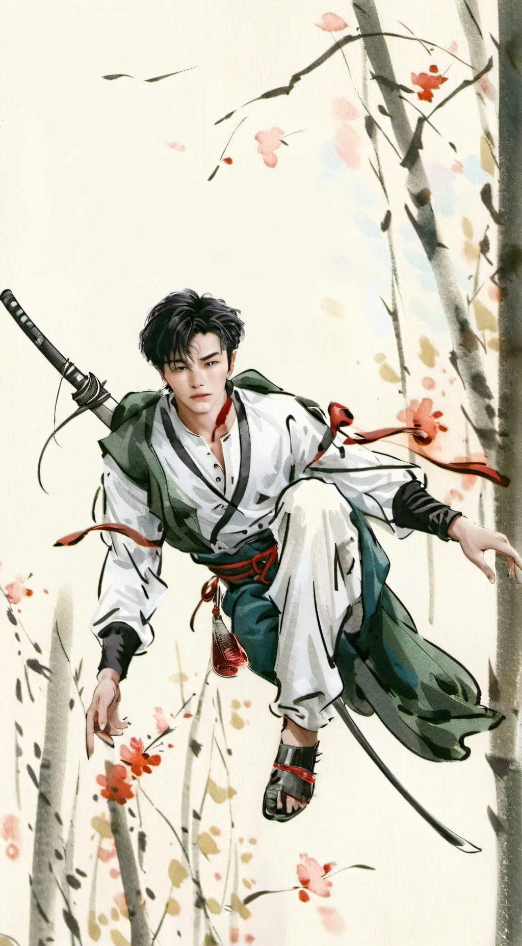 ai character: seungmin background