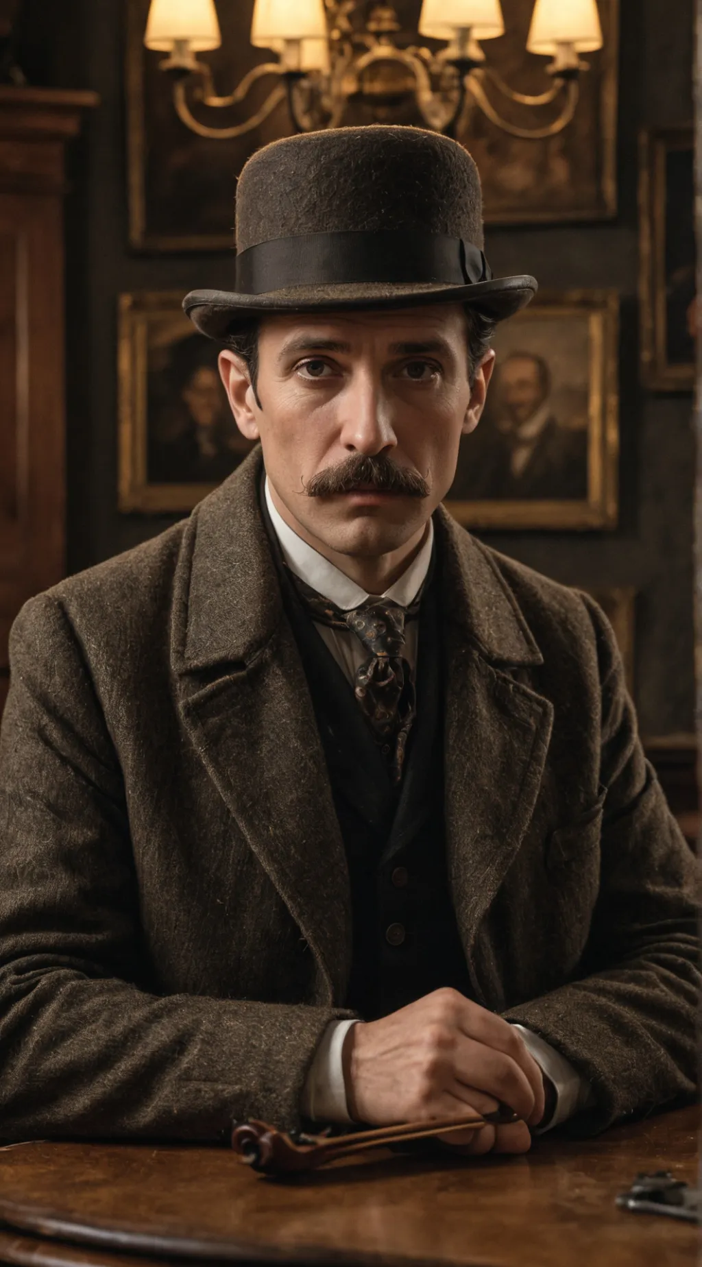 ai character: Sherlock Holmes background
