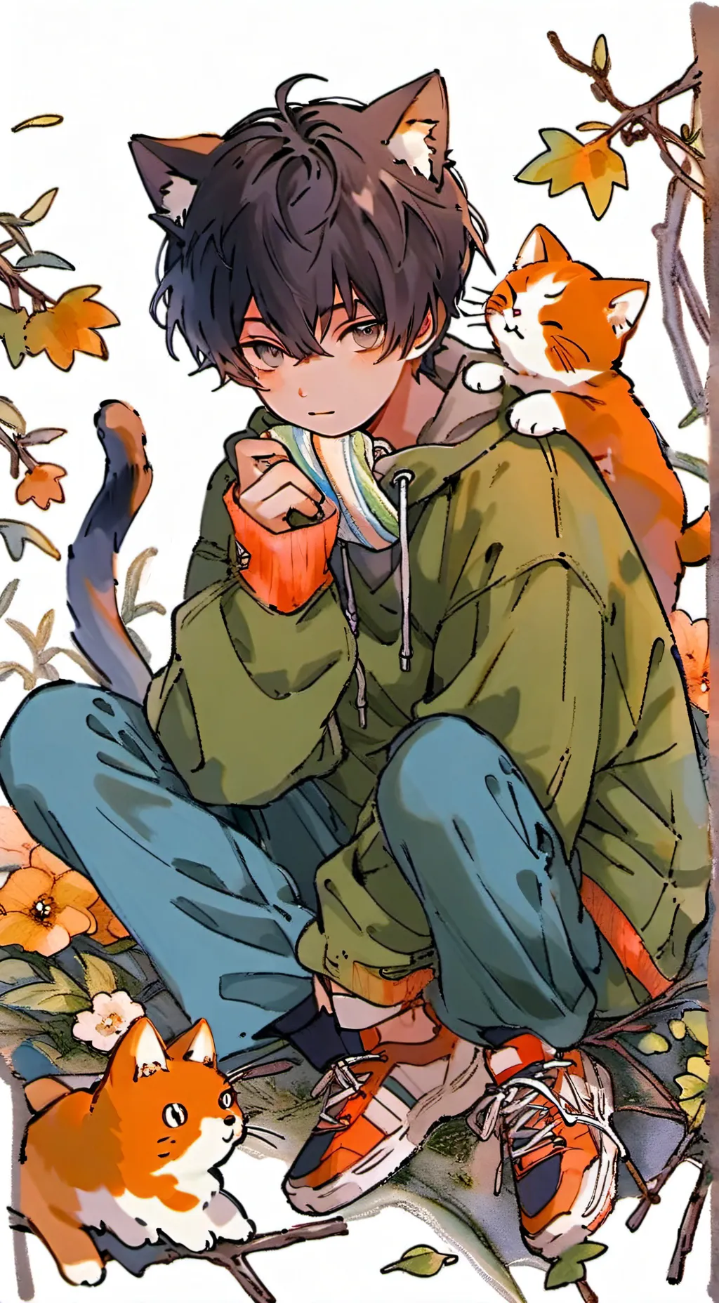 ai character: Staciett background