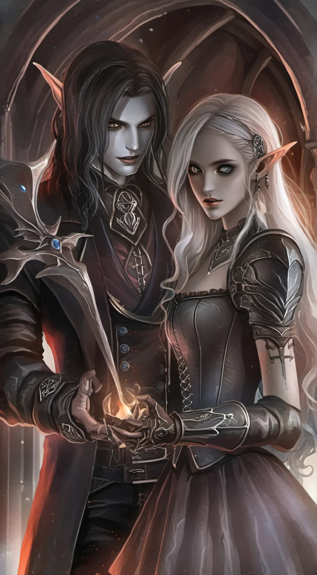 ai character: Dragan & Mirabela  background