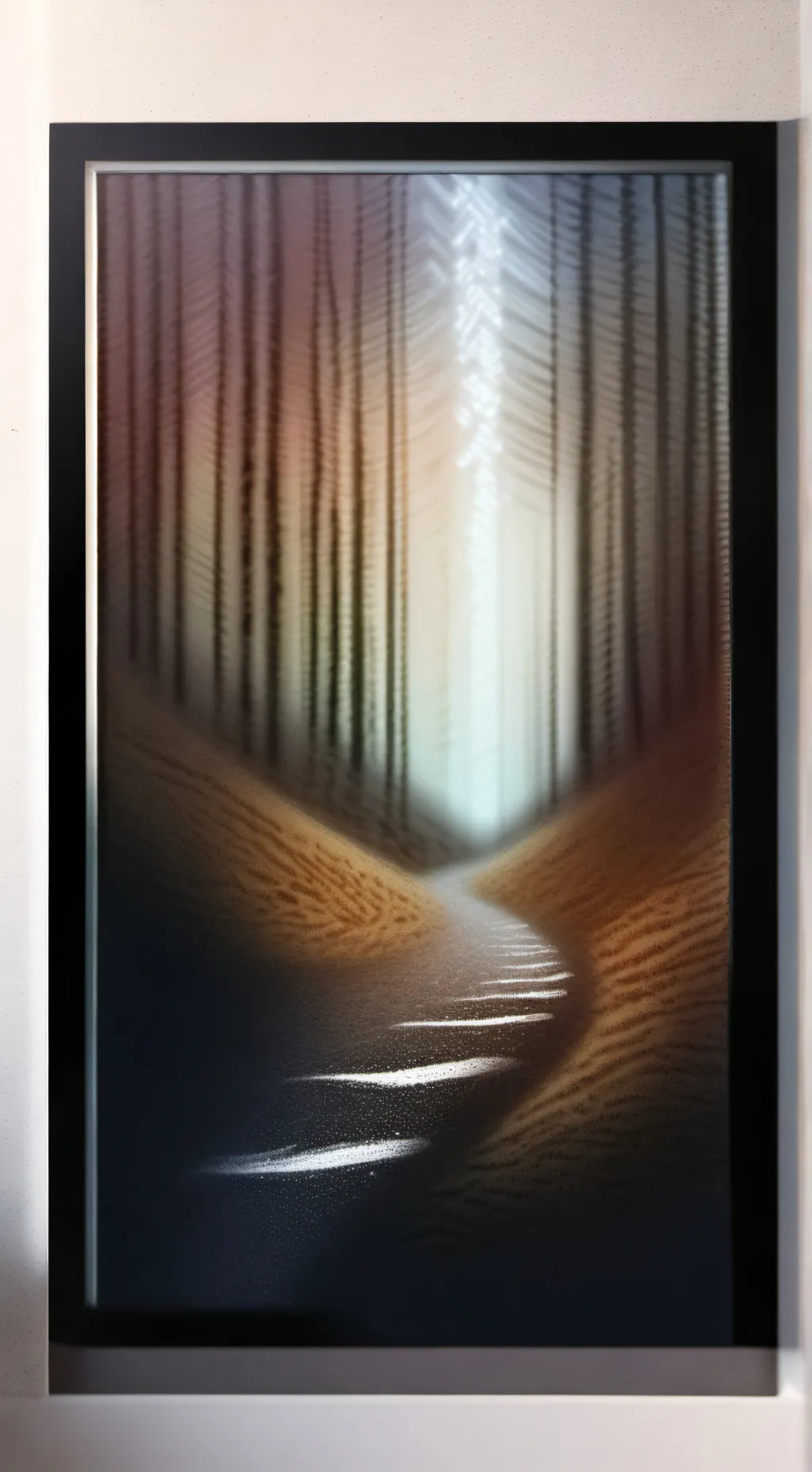 ai character: Nextbot forest  background