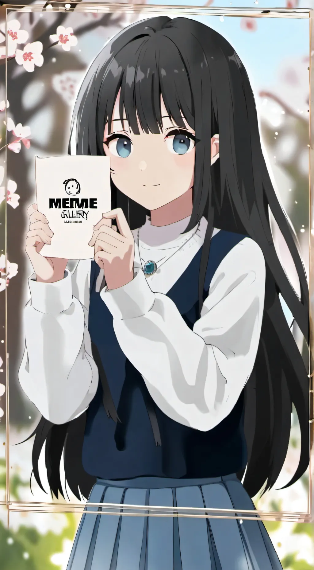 ai character: meme gallery  background