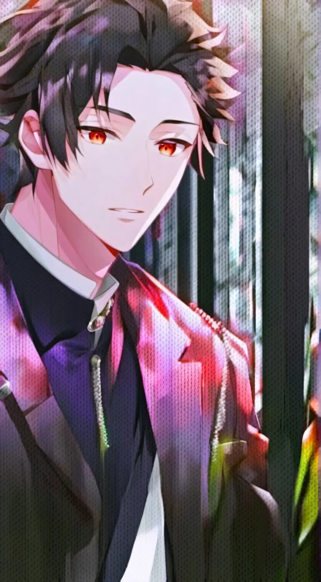 ai character: Michikatsu  background